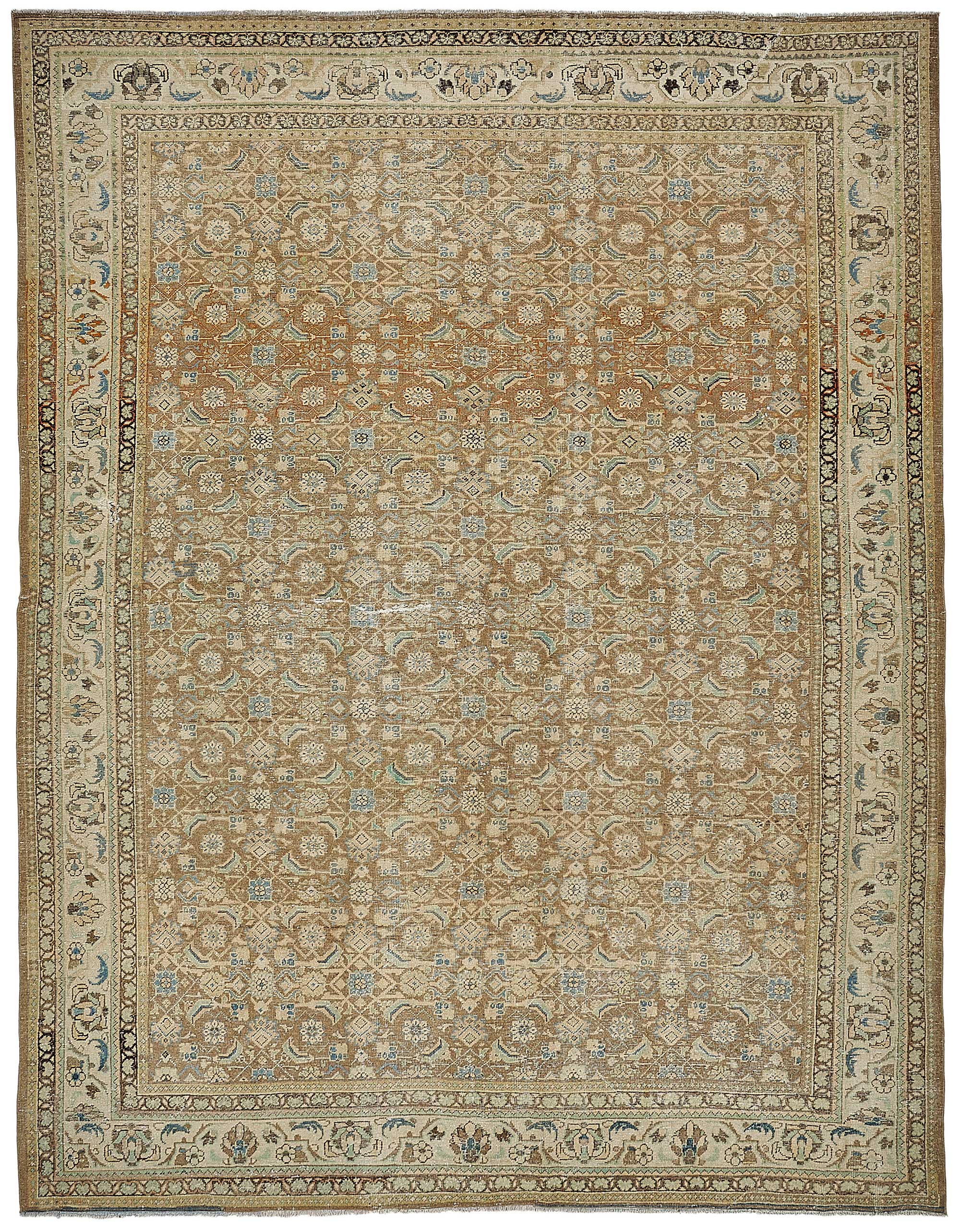 Beige Persian Antique — 2.92 x 3.80