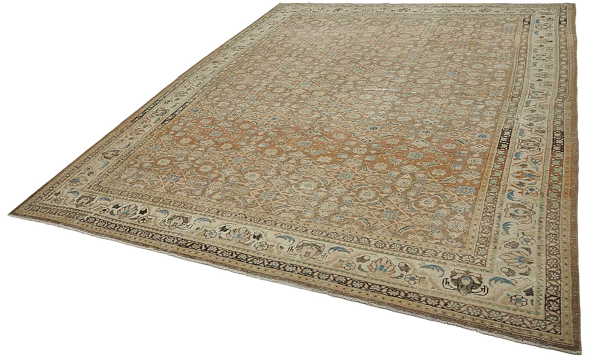 Beige Persian Antique — 2.92 x 3.80