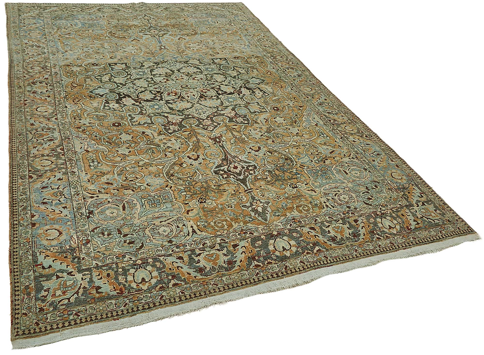 Beige Persian Antique — 2.06 x 3.10