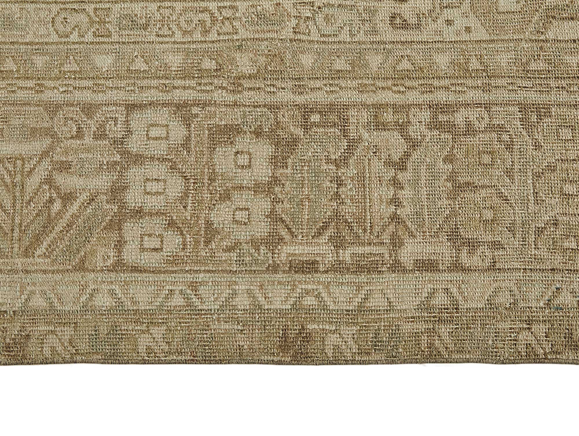 Beige Persian Antique — 3.02 x 3.98