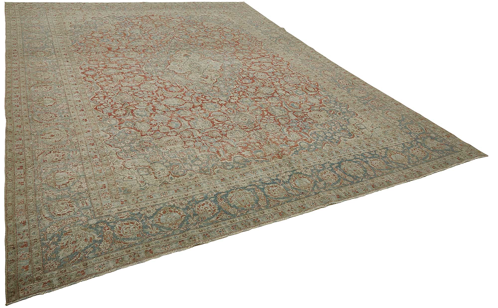 Beige Persian Antique — 3.13 x 3.94