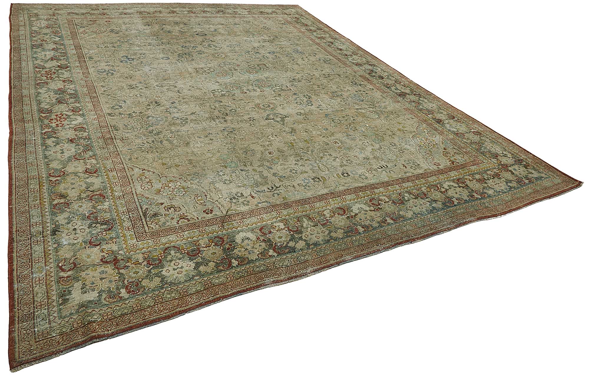 Beige Persian Antique — 3.25 x 4.17