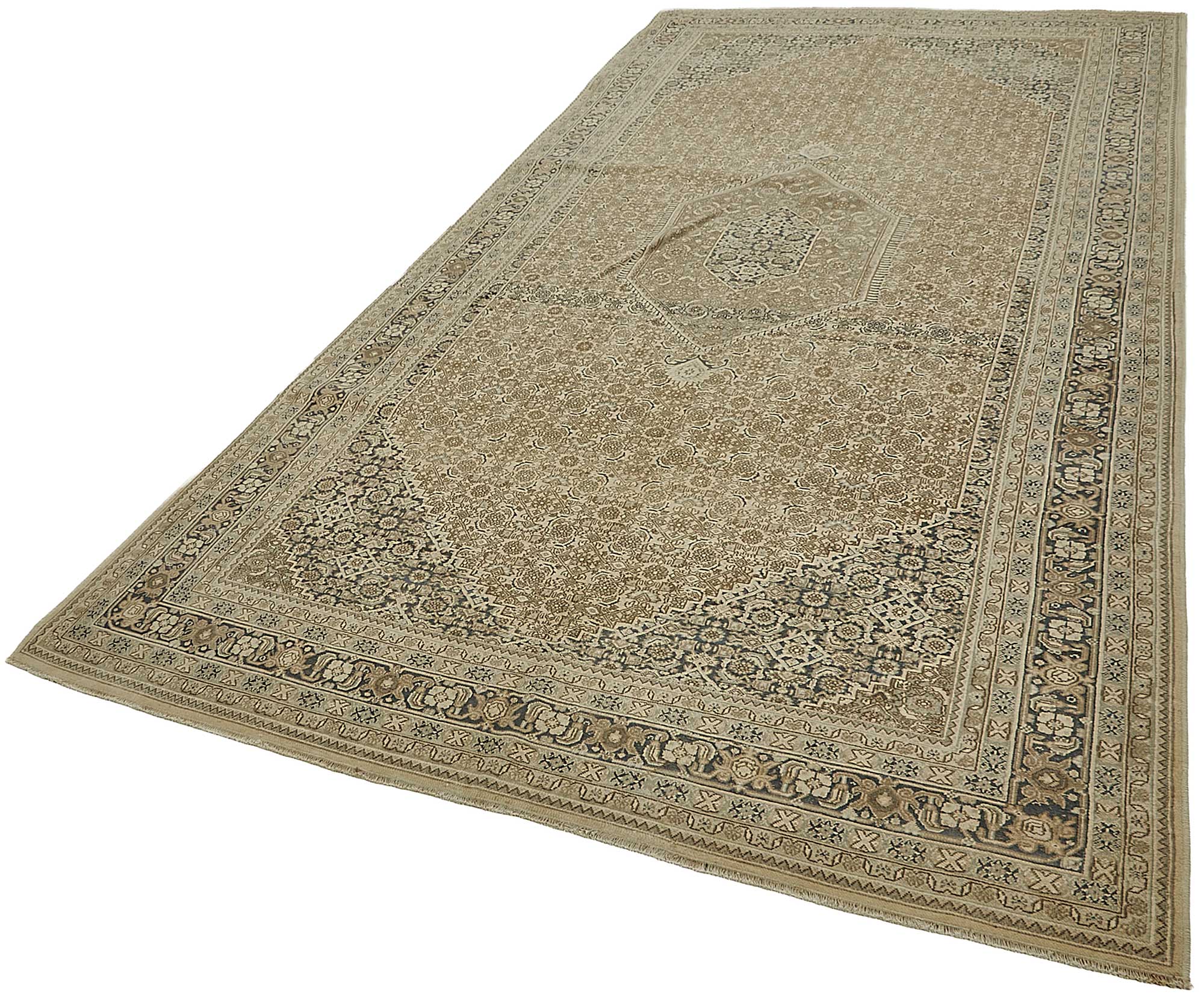 Beige Persian Antique — 1.76 x 3.66