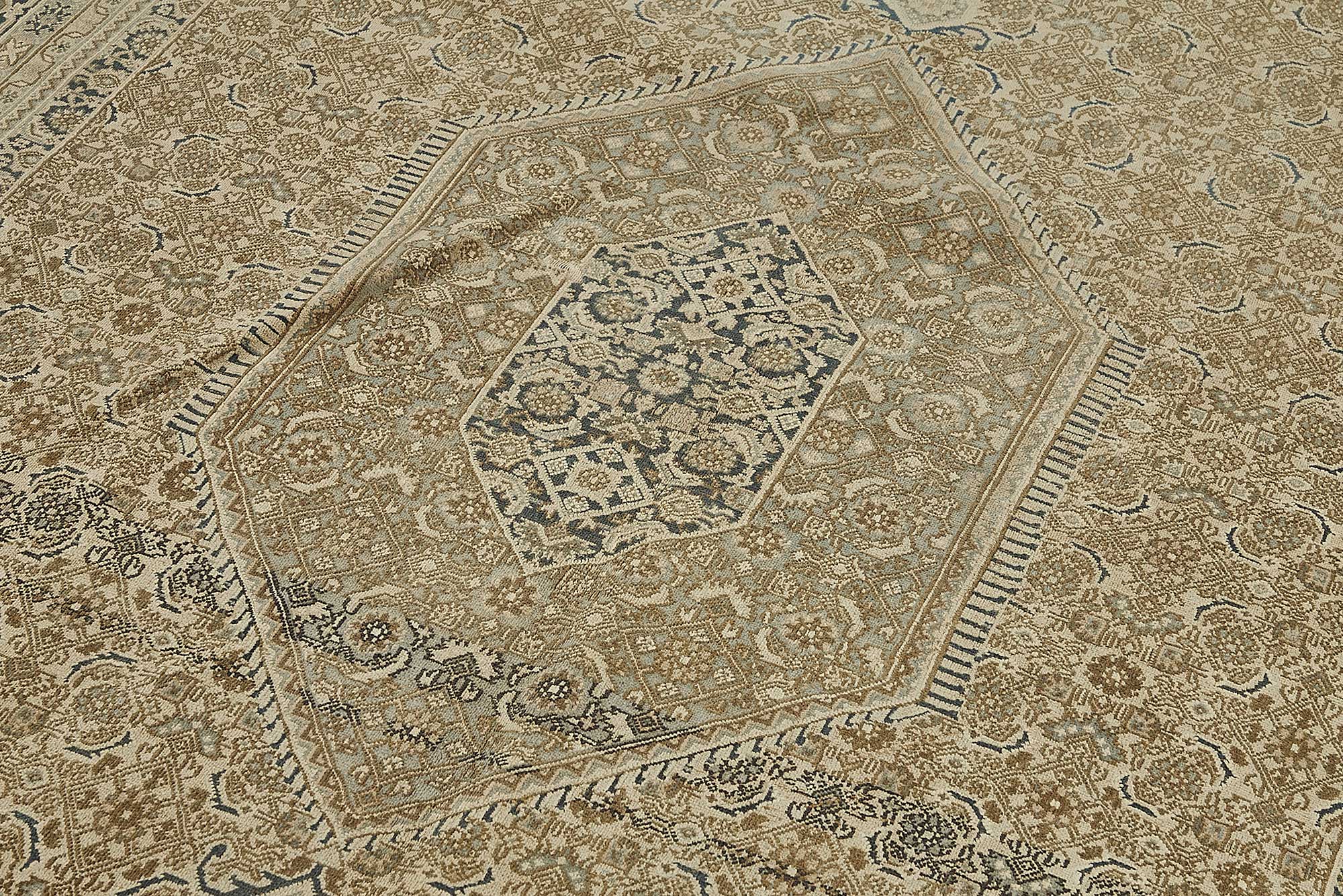 Beige Persian Antique — 1.76 x 3.66