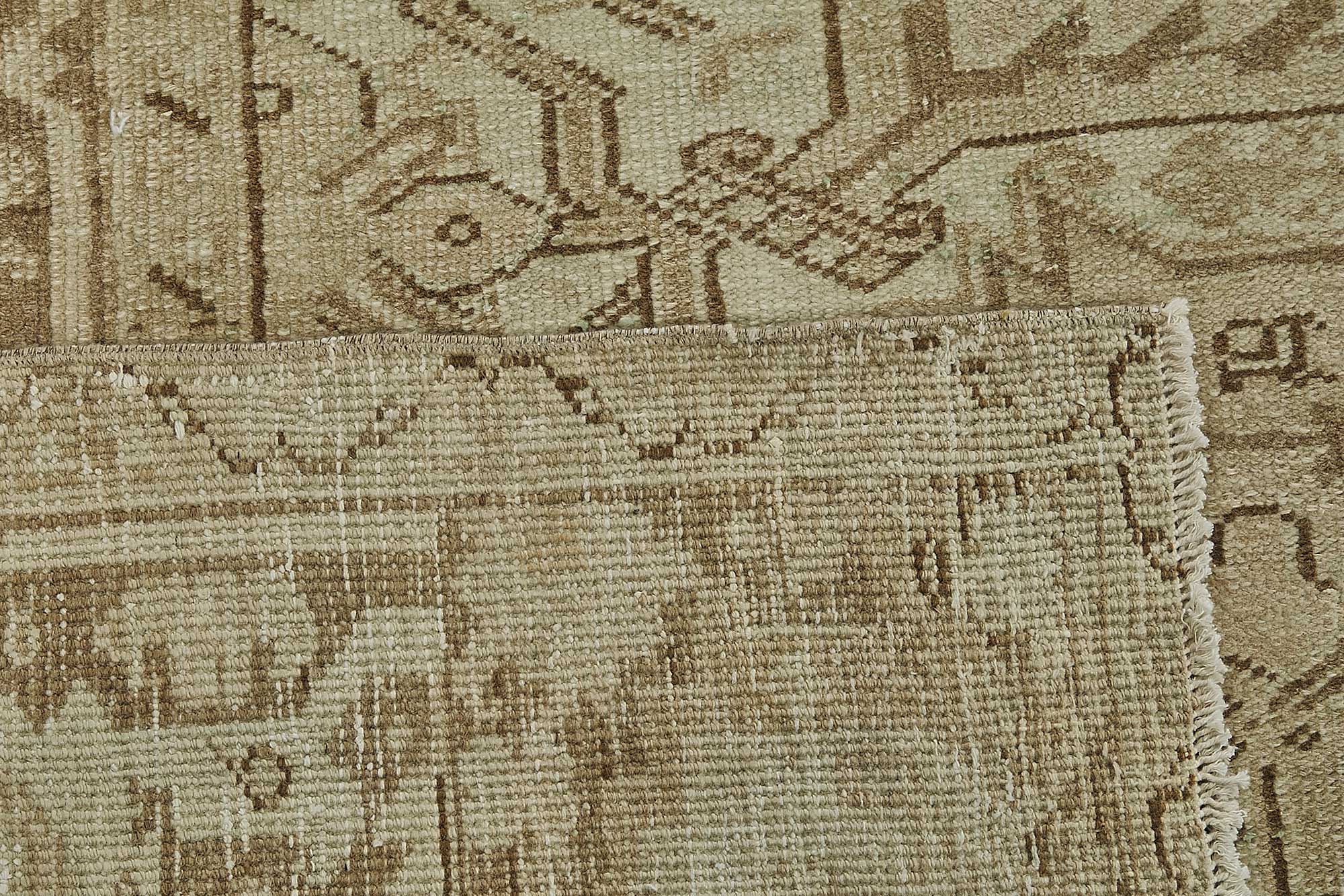 Beige Persian Antique — 2.90 x 3.96