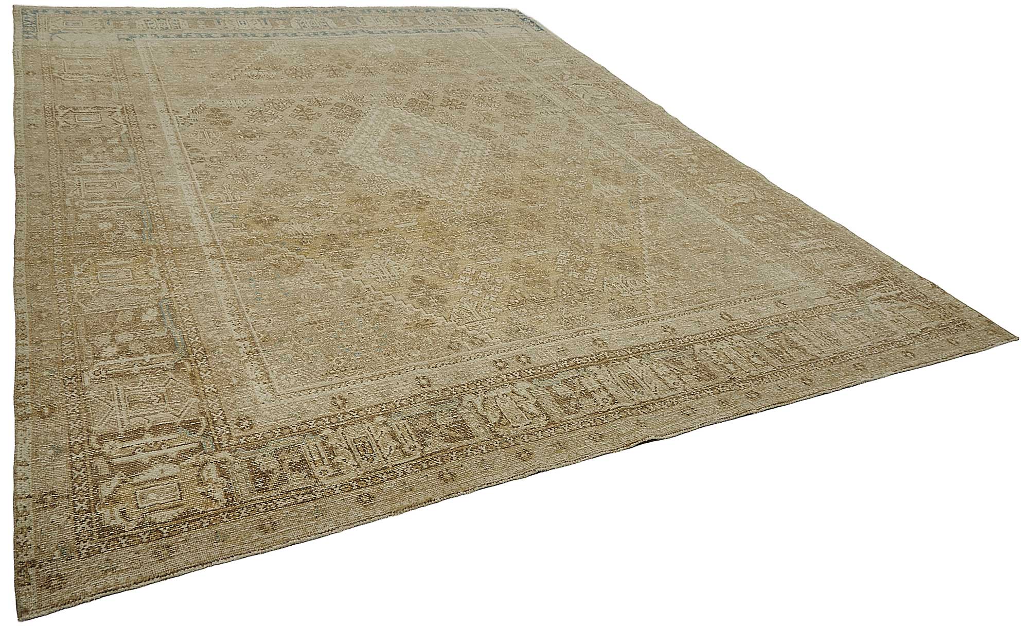 Beige Persian Antique — 3.00 x 3.92