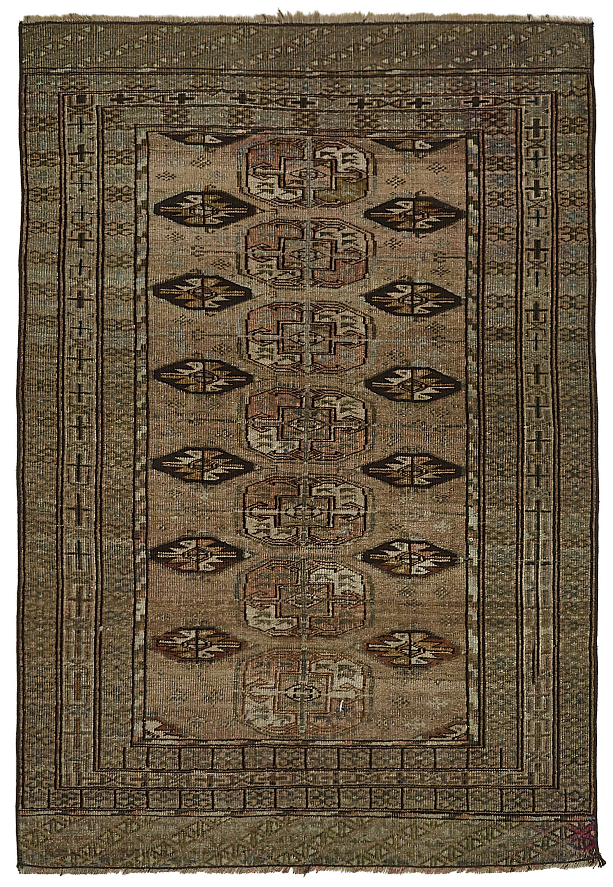 Beige Persian Antique — 0.90 x 1.30