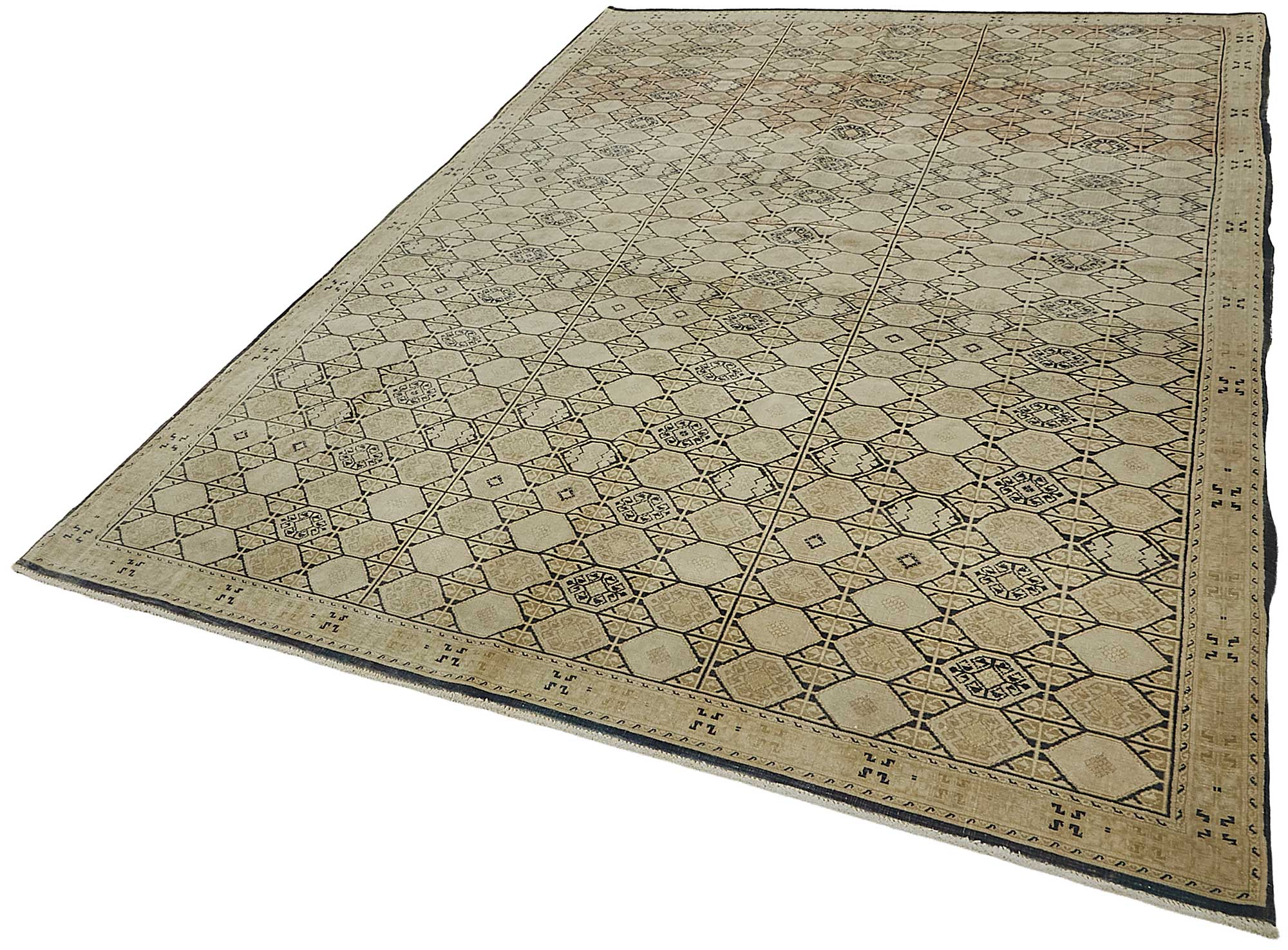 Beige Persian Antique — 2.05 x 3.11