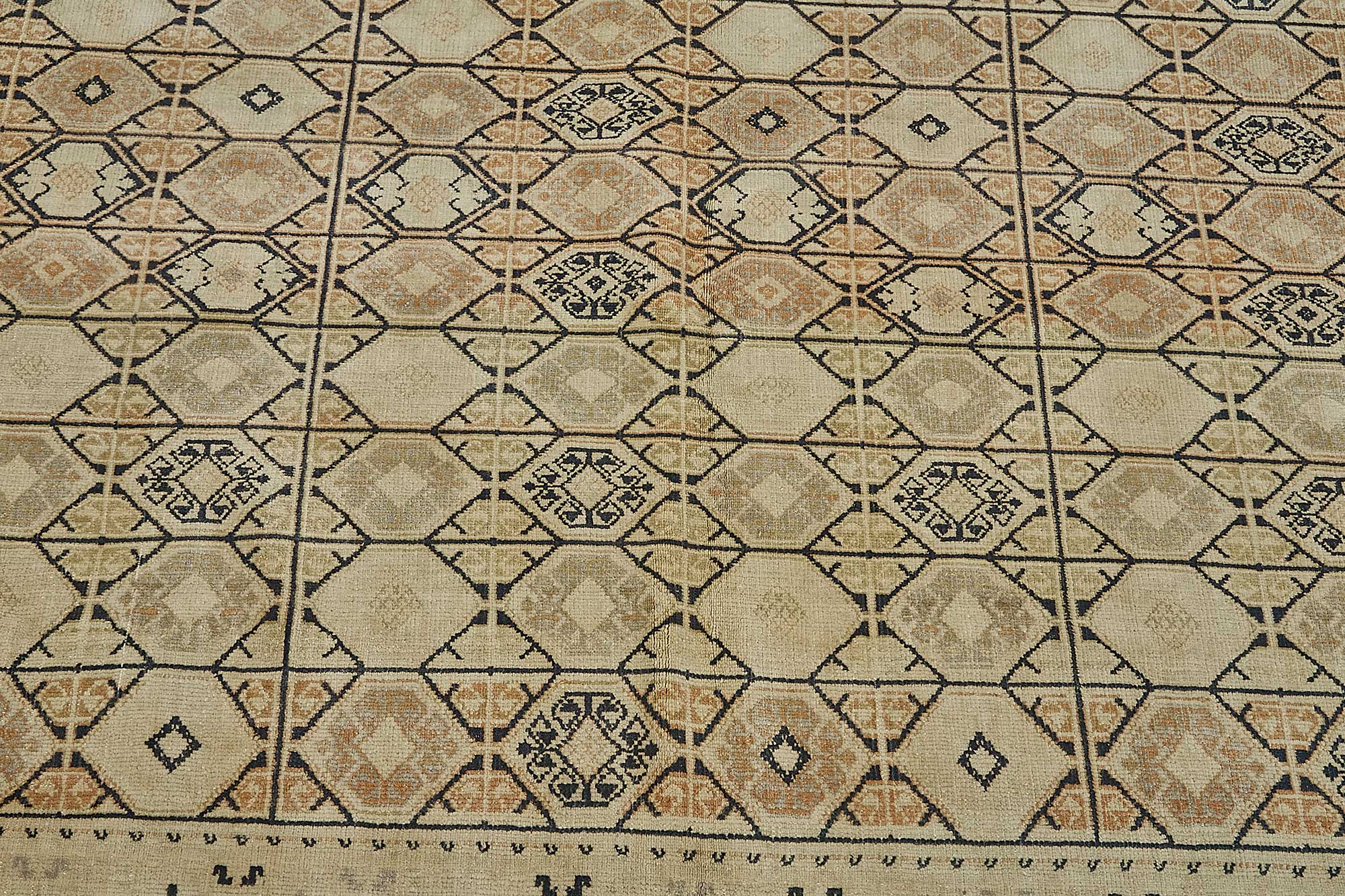 Beige Persian Antique — 2.05 x 3.11