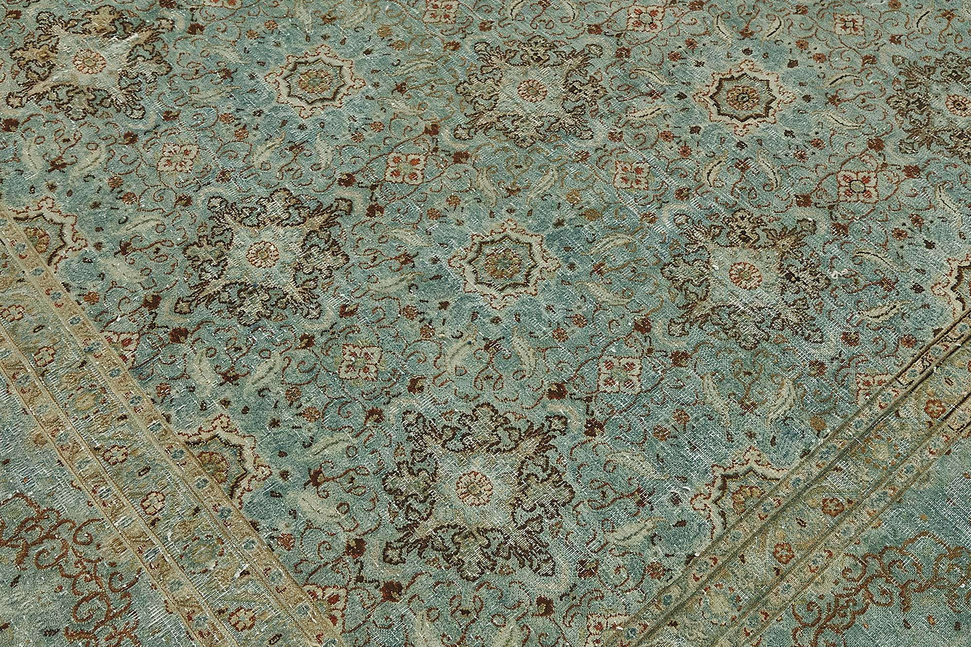 Blue Persian Antique — 2.87 x 3.94
