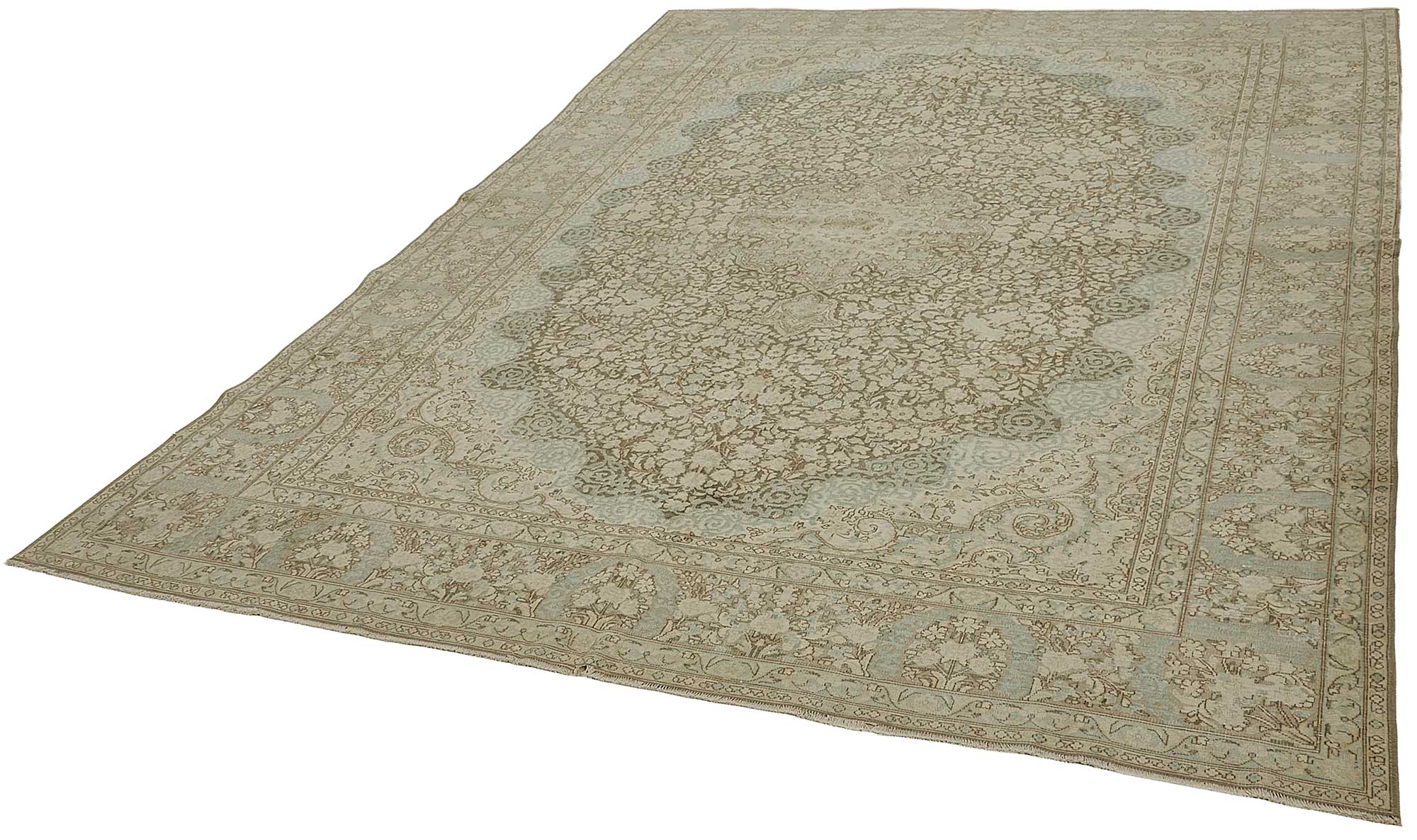 Beige Persian Antique — 2.34 x 3.21