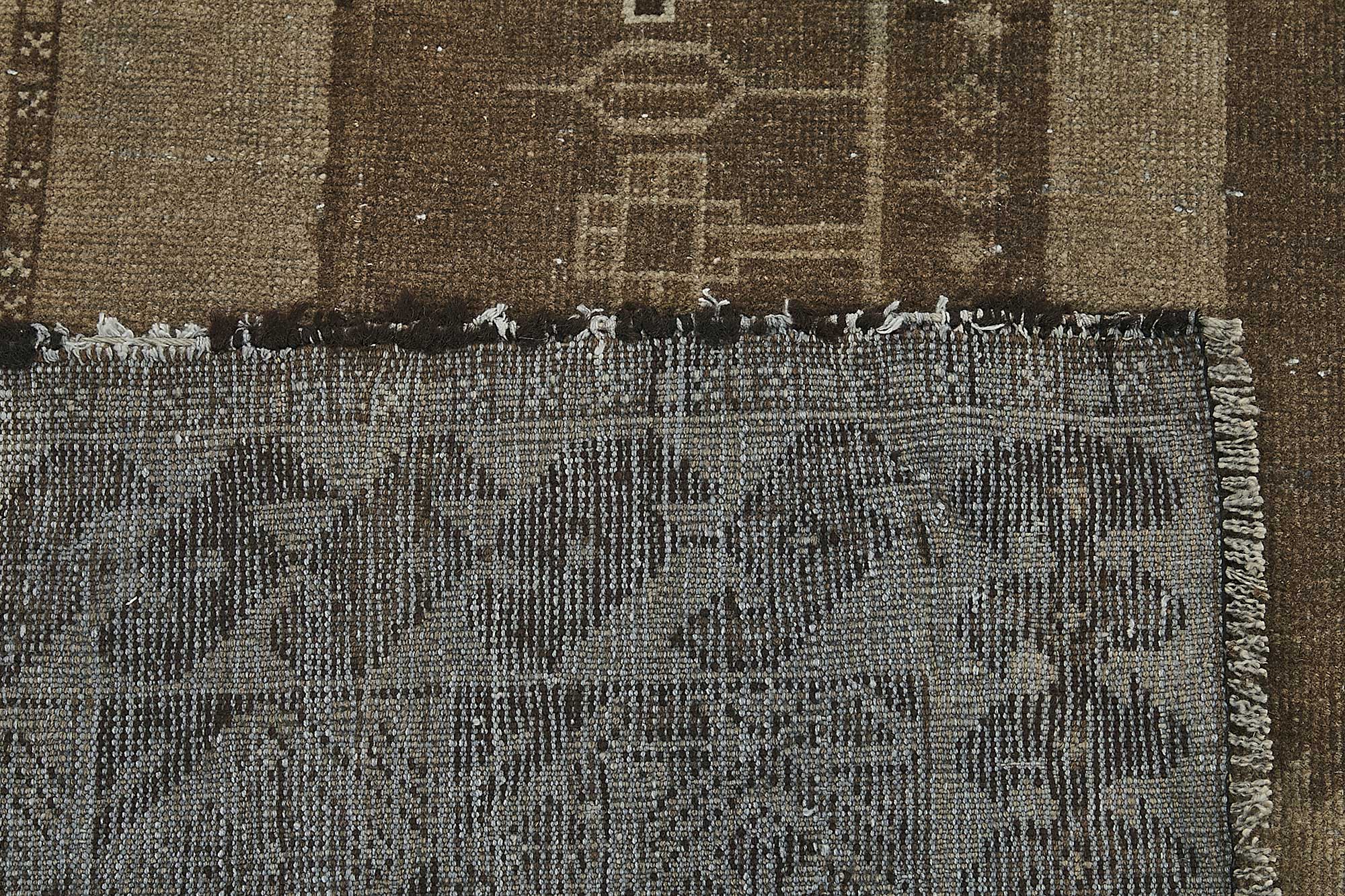 Beige Persian Antique — 1.63 x 3.87