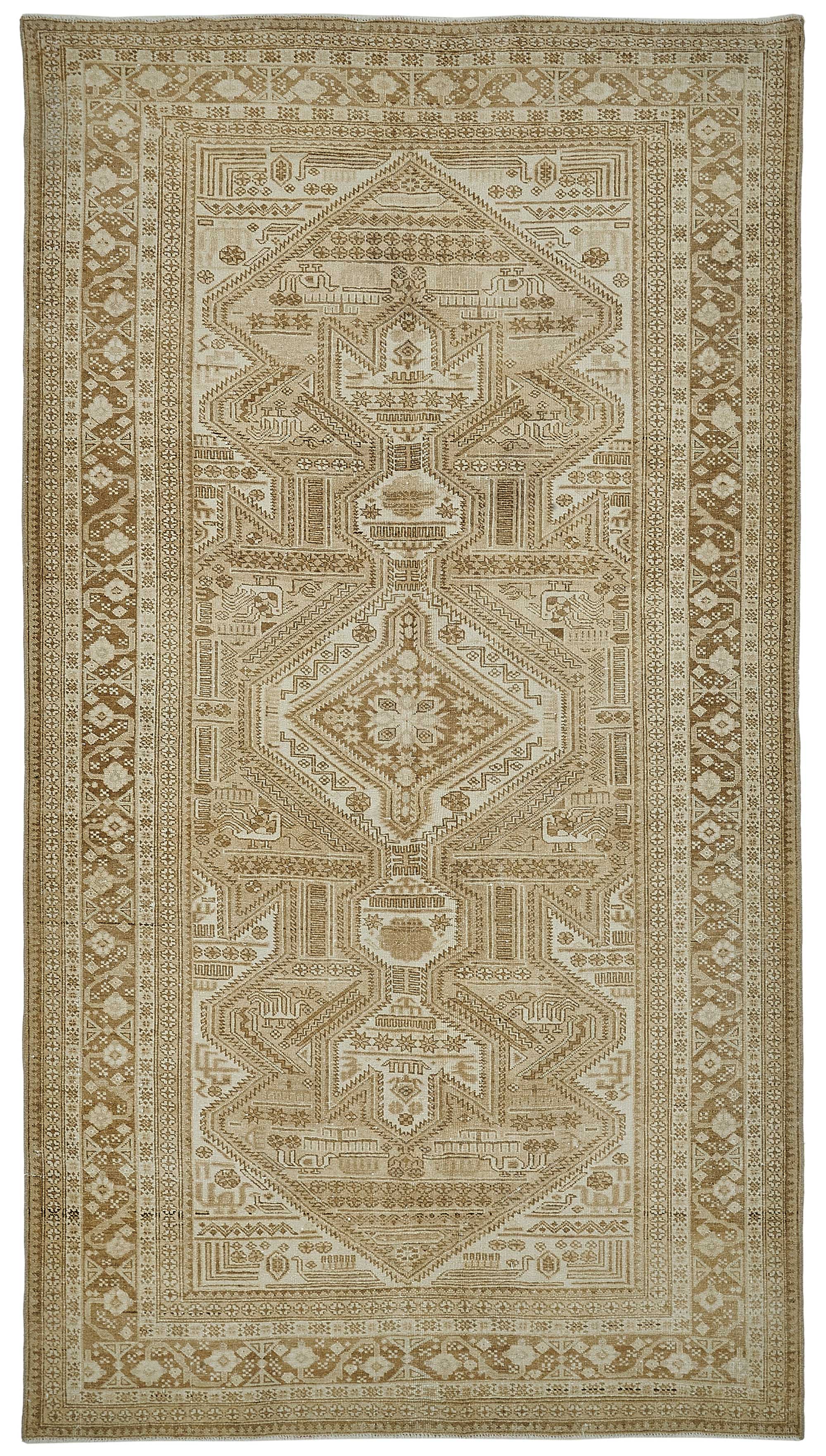 Beige Persian Antique — 1.57 x 2.85