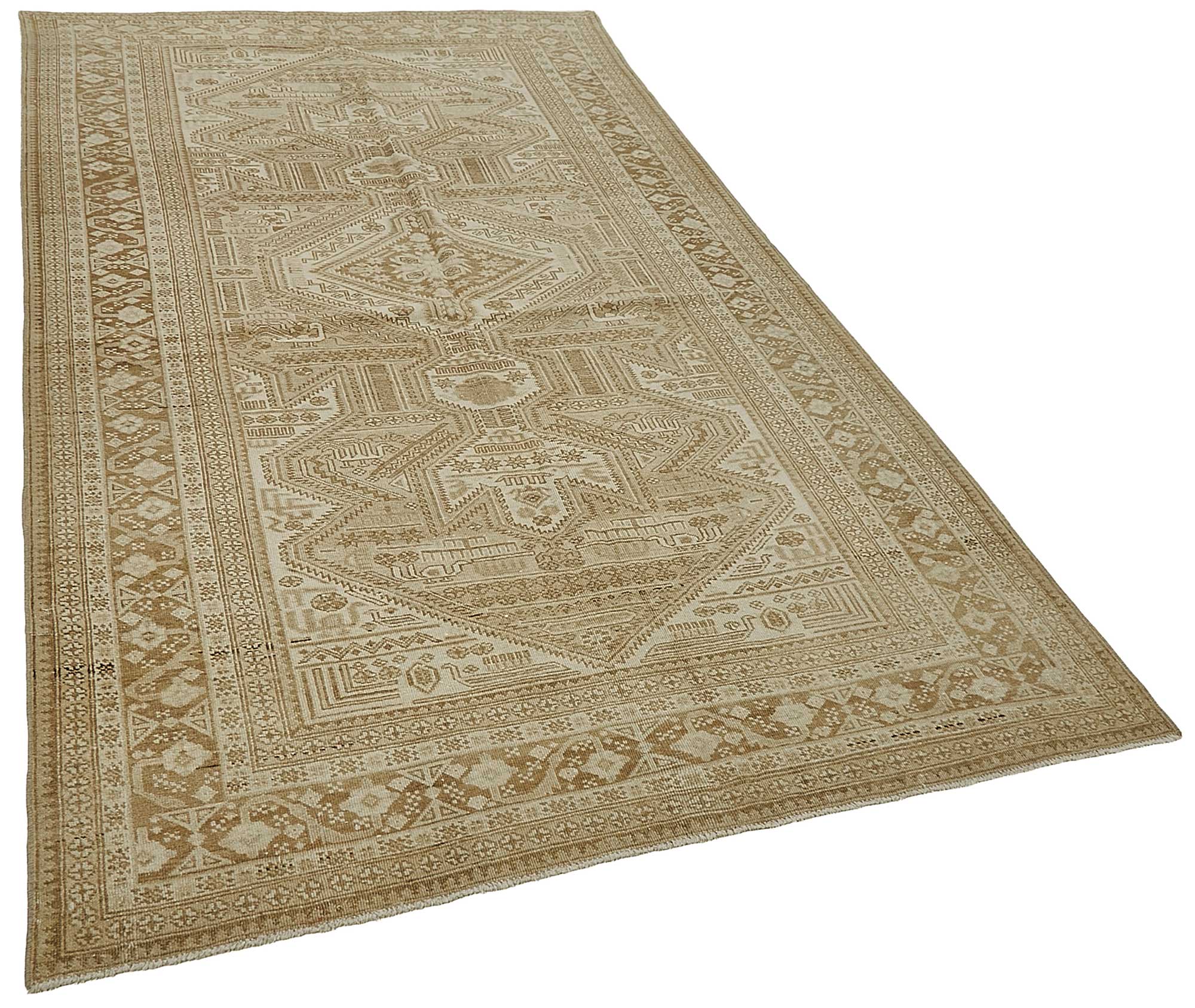 Beige Persian Antique — 1.57 x 2.85
