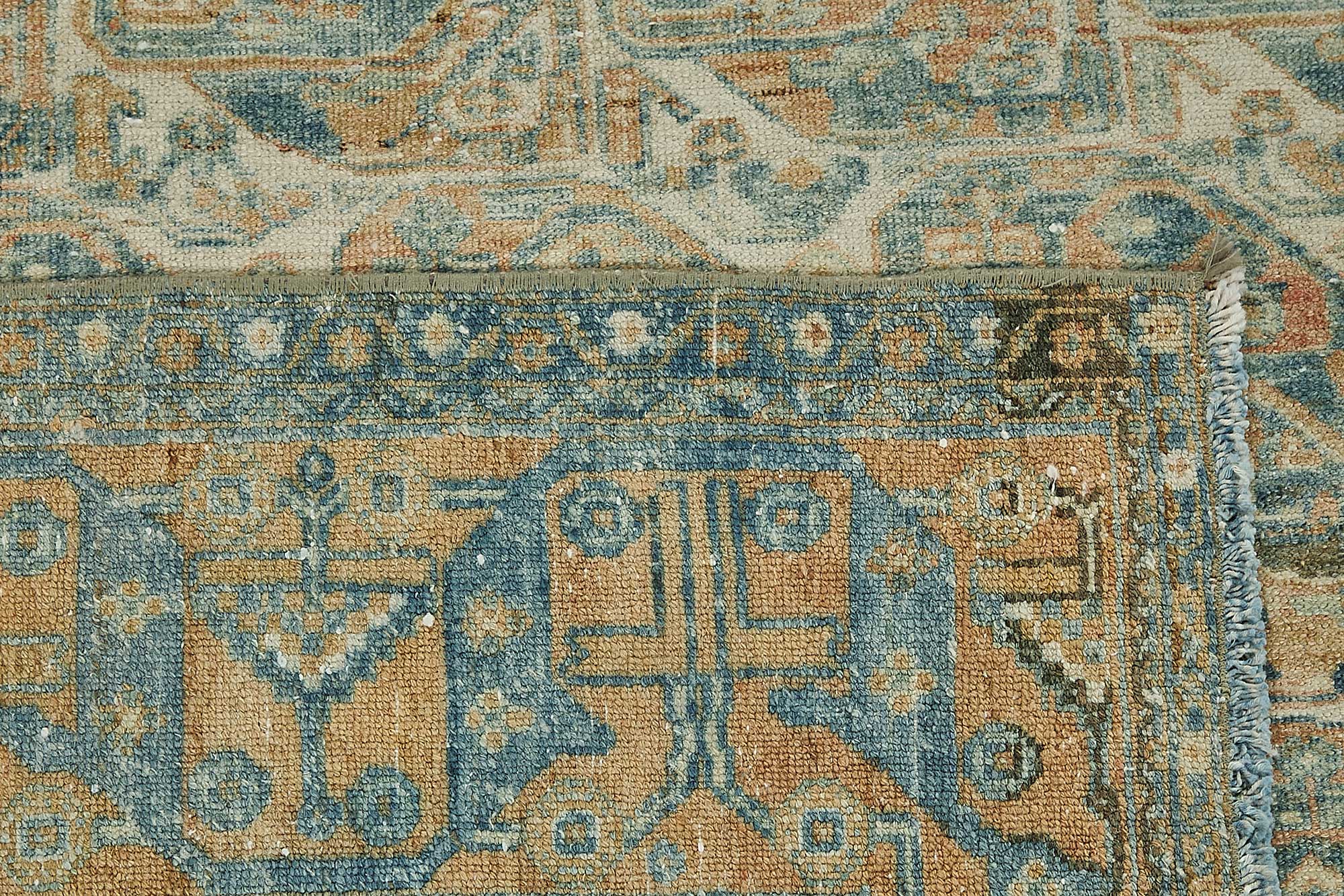 Beige Persian Antique — 2.08 x 2.82