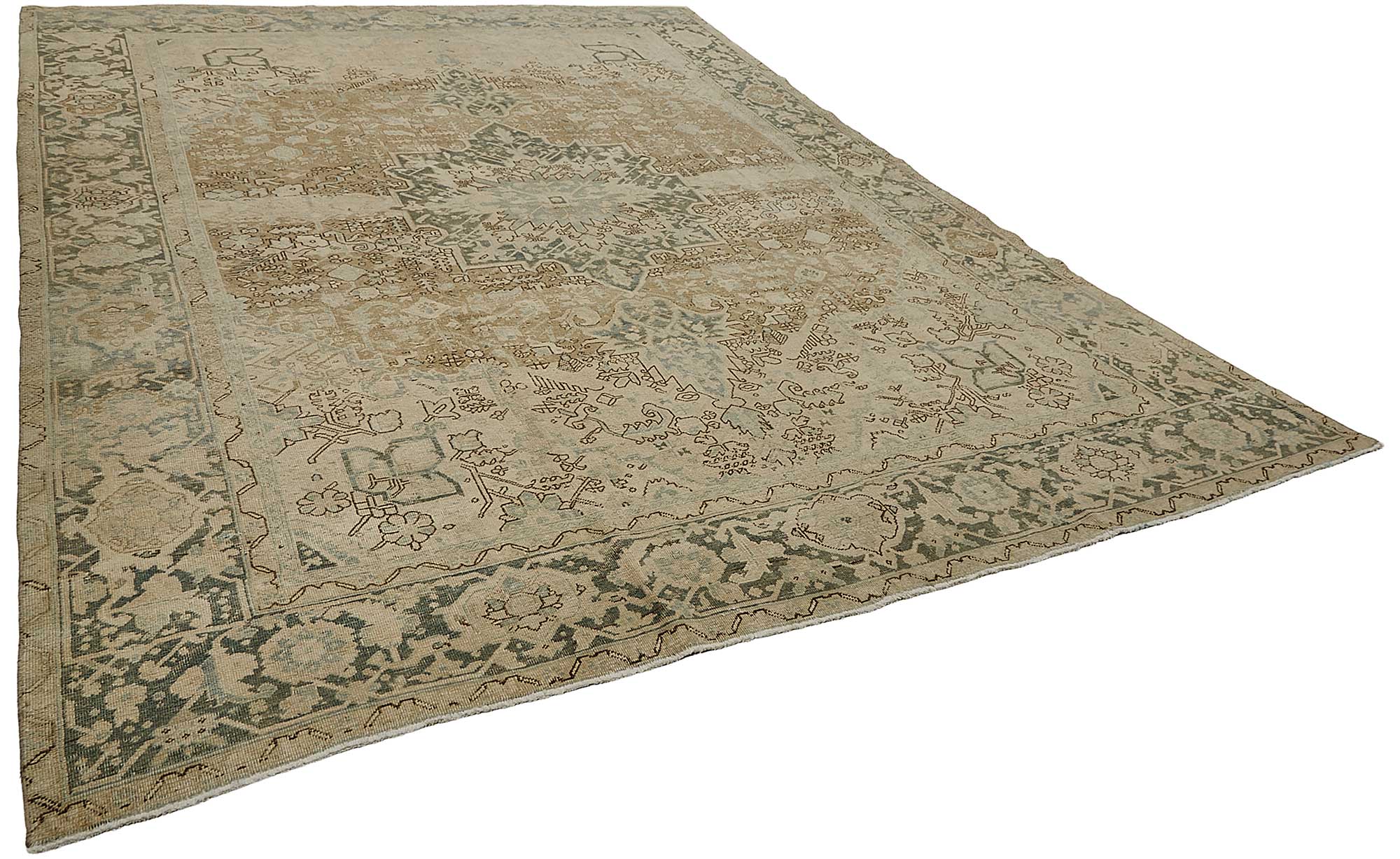 Beige Persian Antique — 2.86 x 3.65