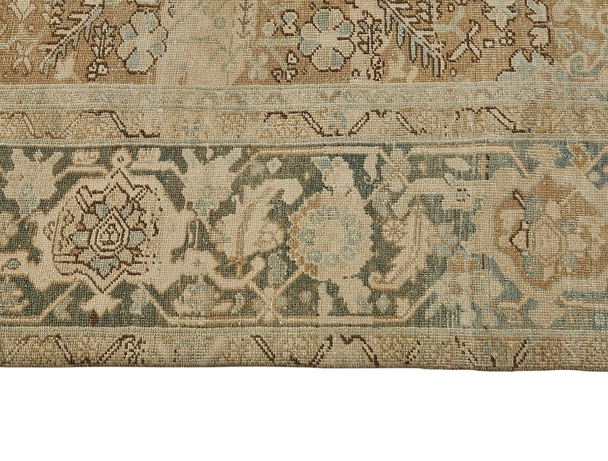 Beige Persian Antique — 2.86 x 3.65