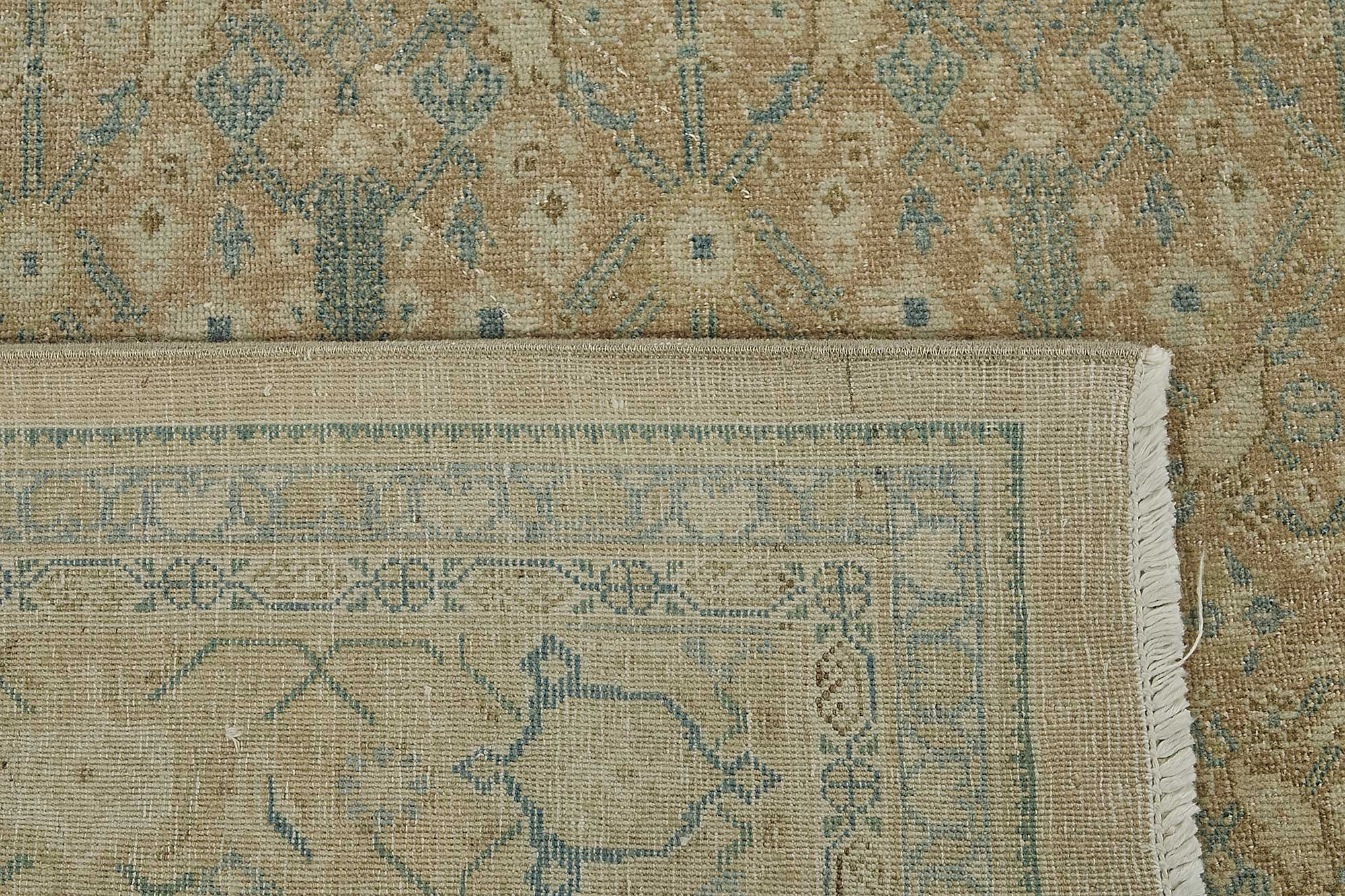 Beige Persian Antique — 2.42 x 3.25