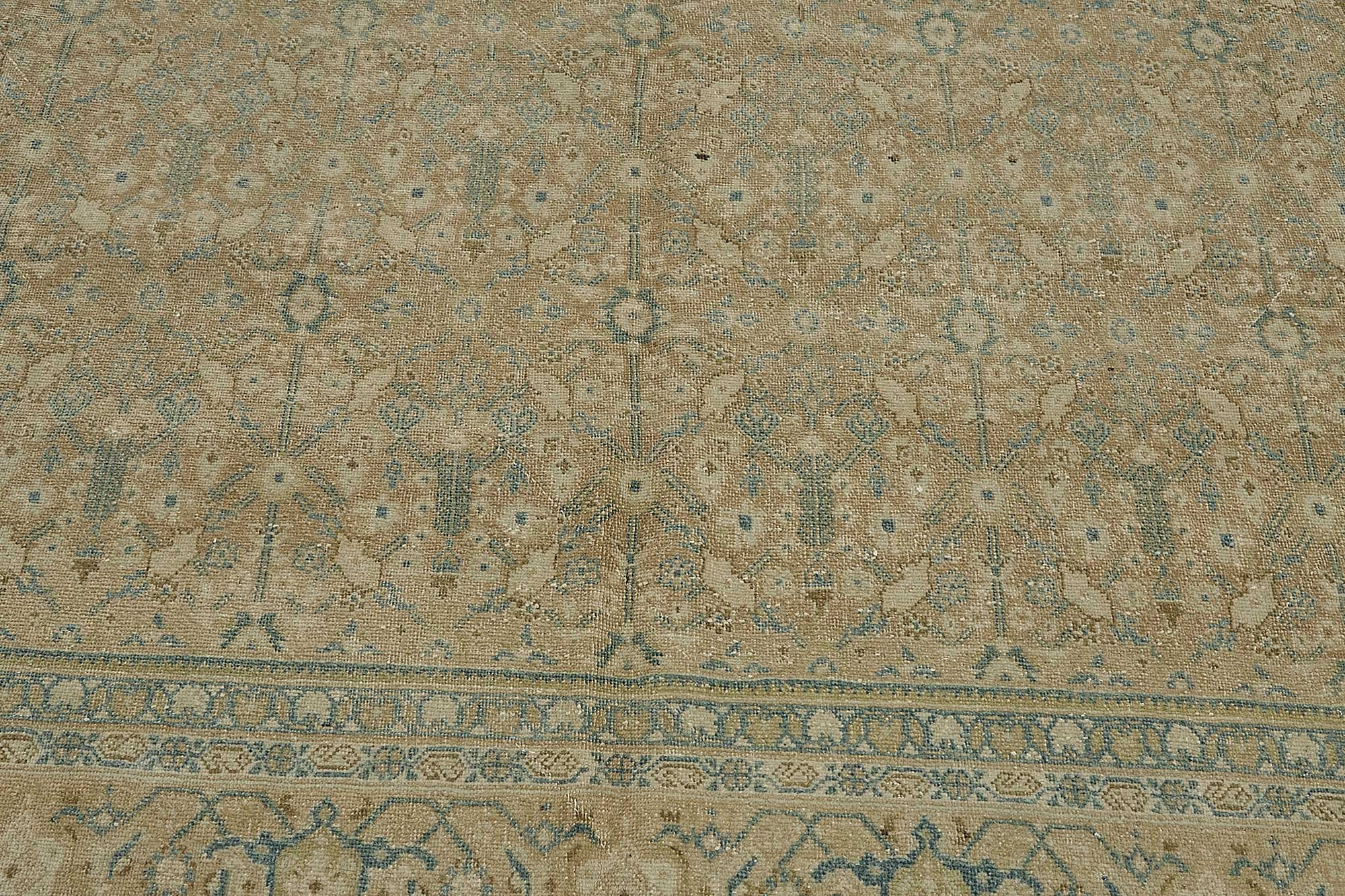 Beige Persian Antique — 2.42 x 3.25