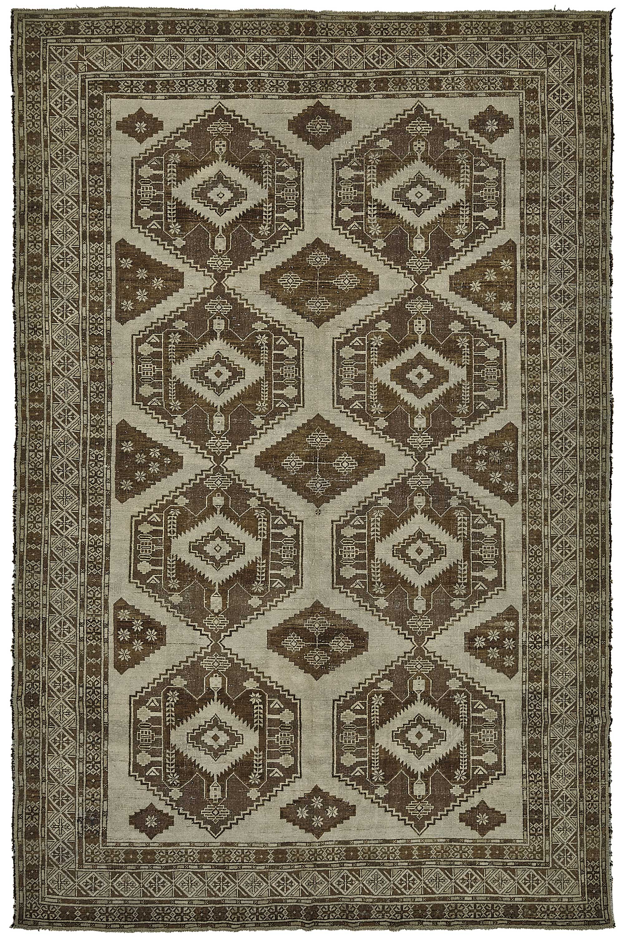 Beige Persian Antique — 2.20 x 3.41