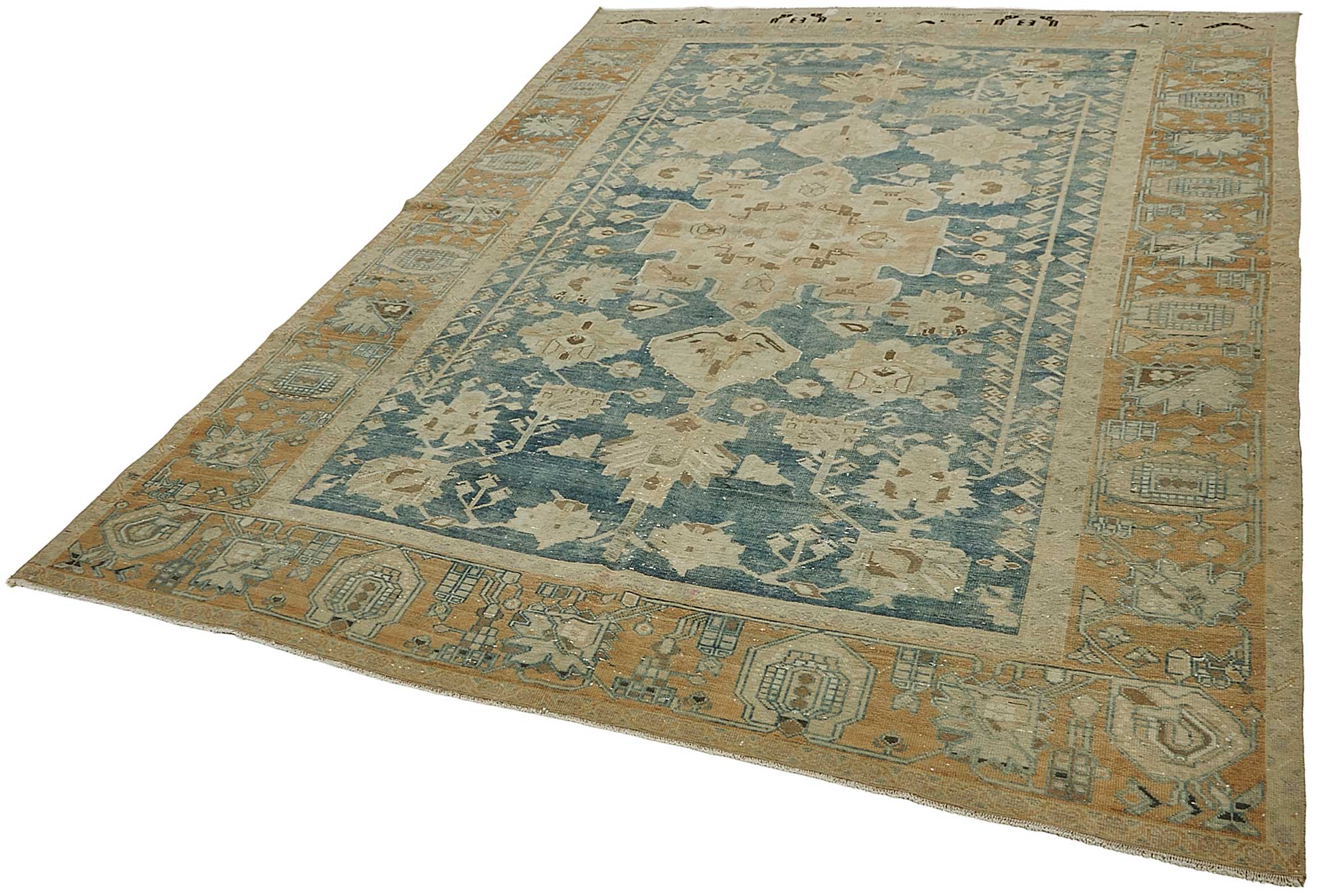 Beige Persian Antique — 2.11 x 3.05
