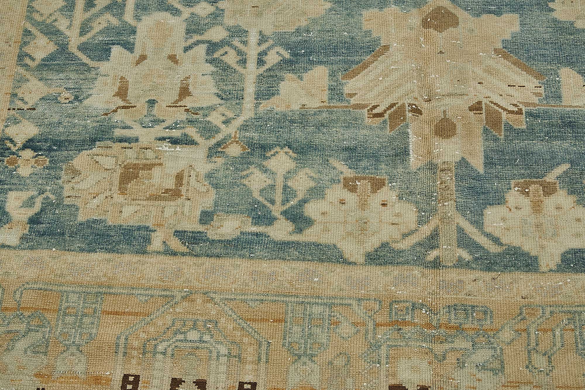Beige Persian Antique — 2.11 x 3.05