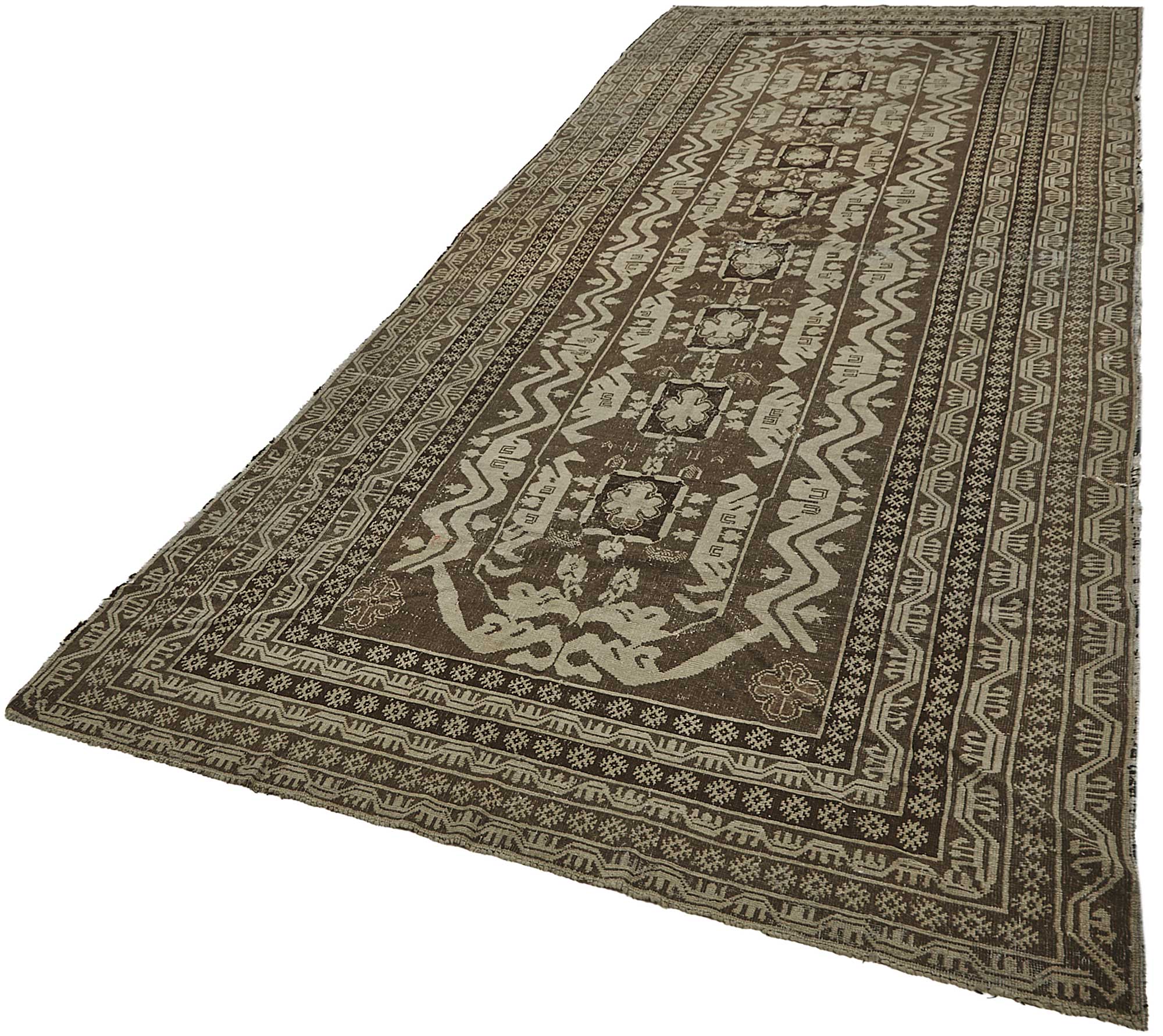 Beige Persian Antique — 1.65 x 4.13