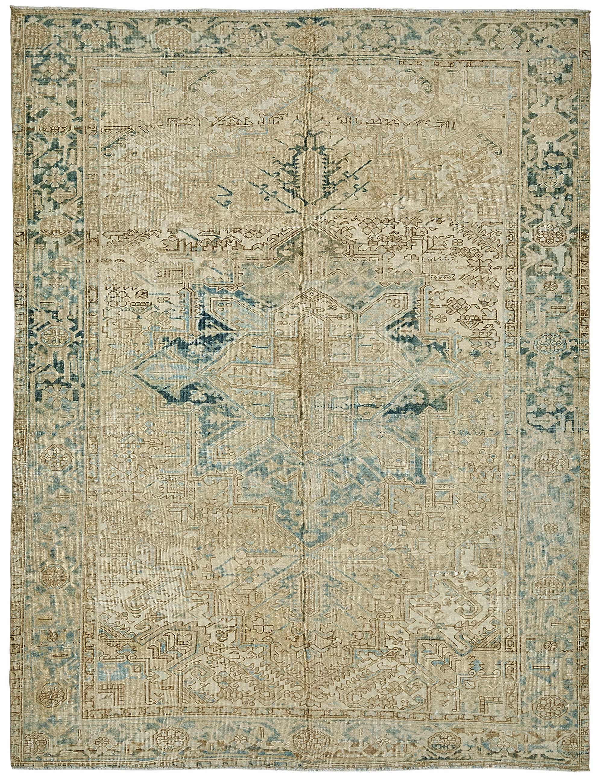Beige Persian Antique — 2.44 x 3.14