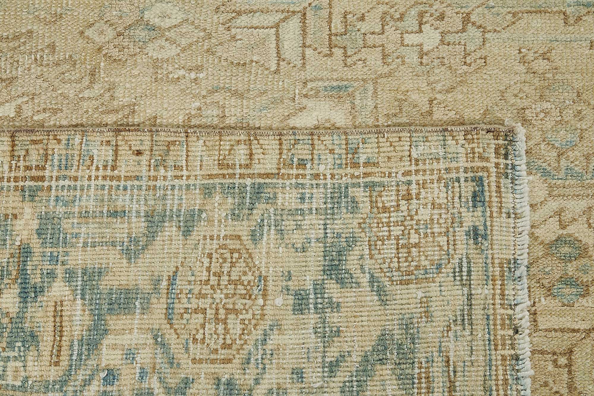 Beige Persian Antique — 2.44 x 3.14