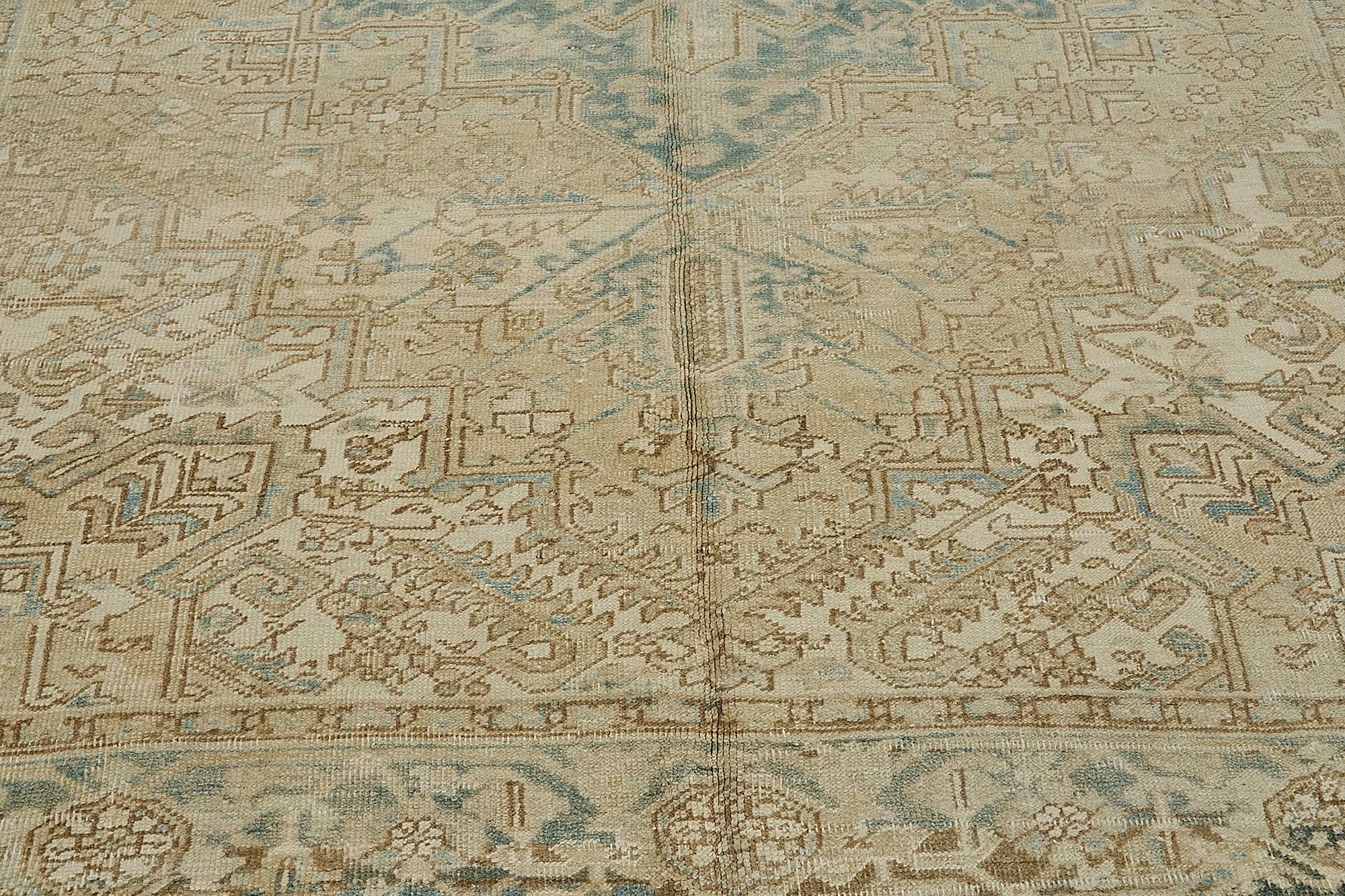 Beige Persian Antique — 2.44 x 3.14