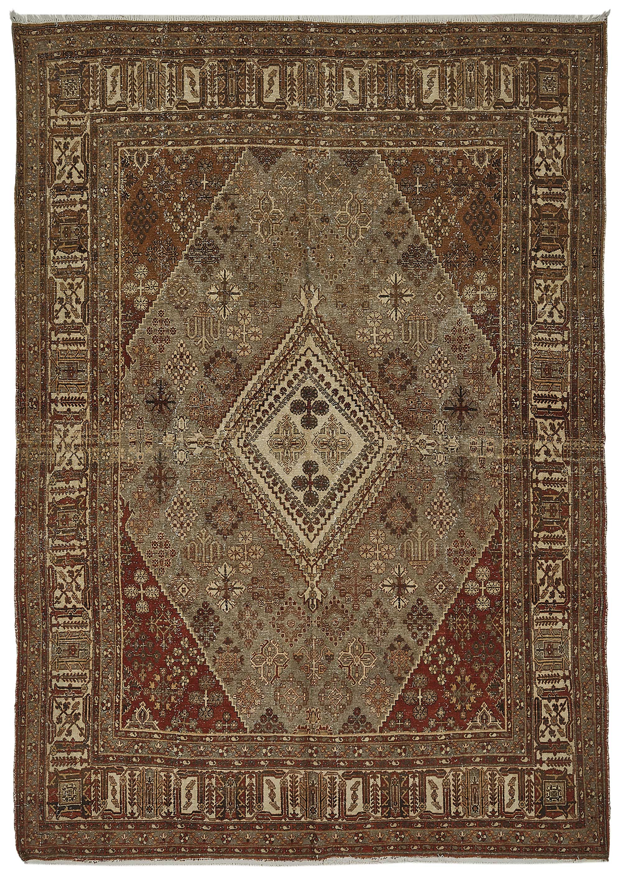 Beige Persian Antique — 2.40 x 3.40