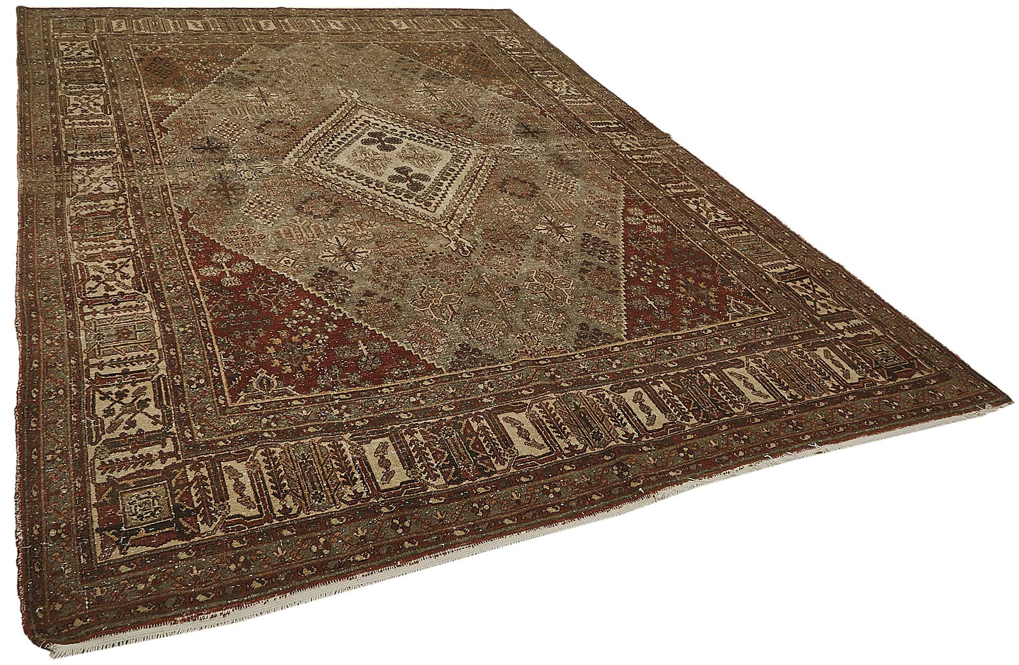 Beige Persian Antique — 2.40 x 3.40