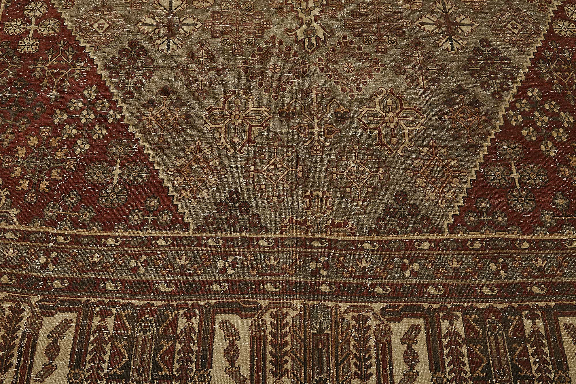 Beige Persian Antique — 2.40 x 3.40
