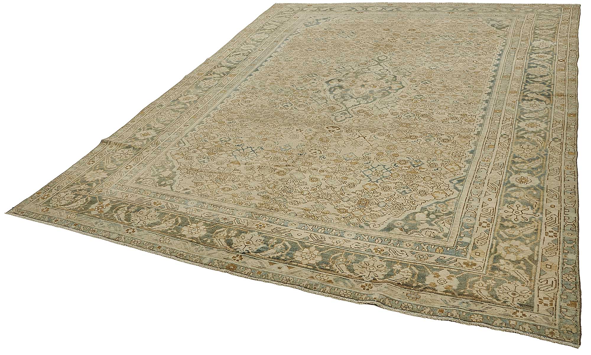 Beige Persian Antique — 2.44 x 3.43