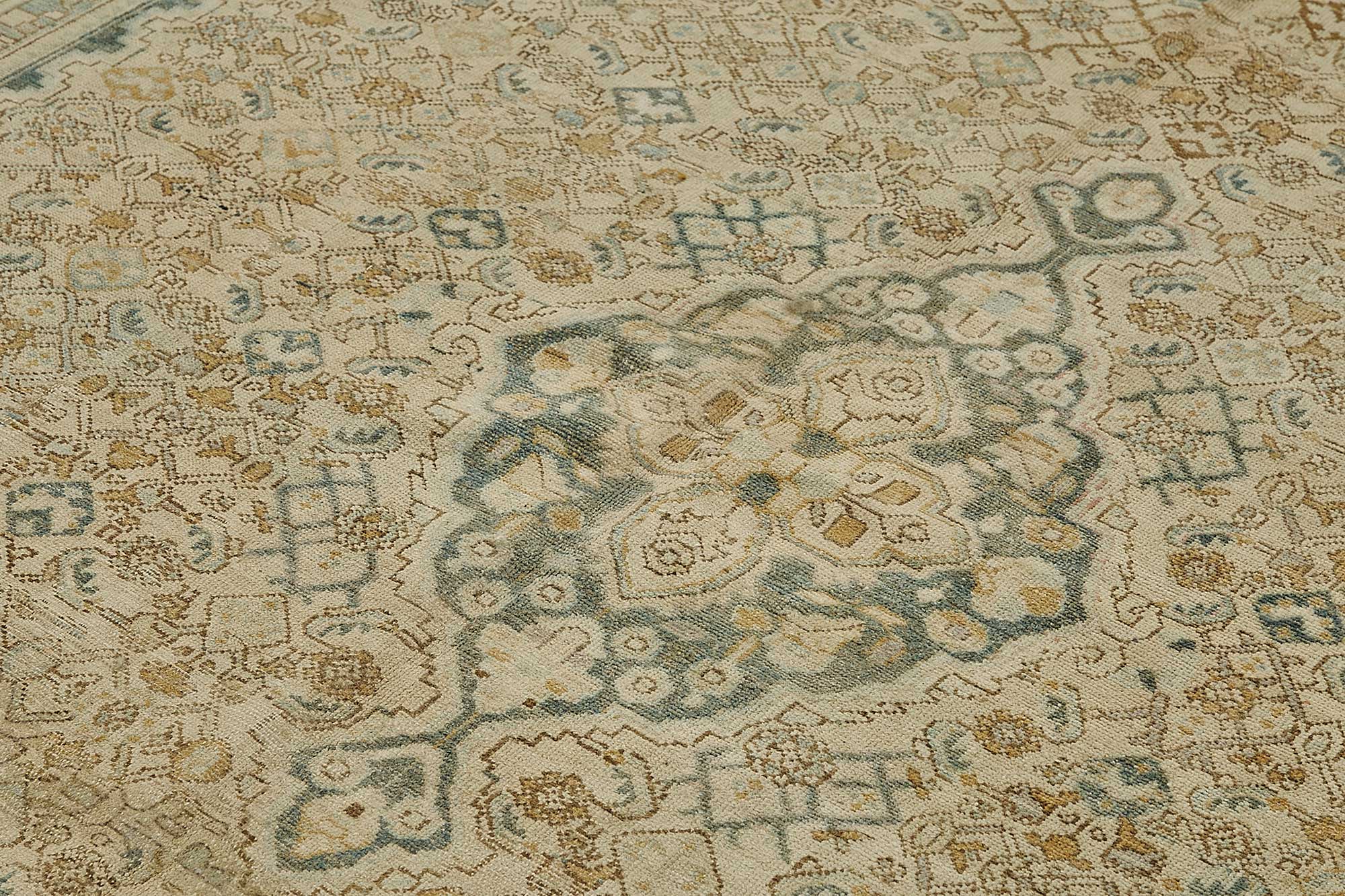Beige Persian Antique — 2.44 x 3.43
