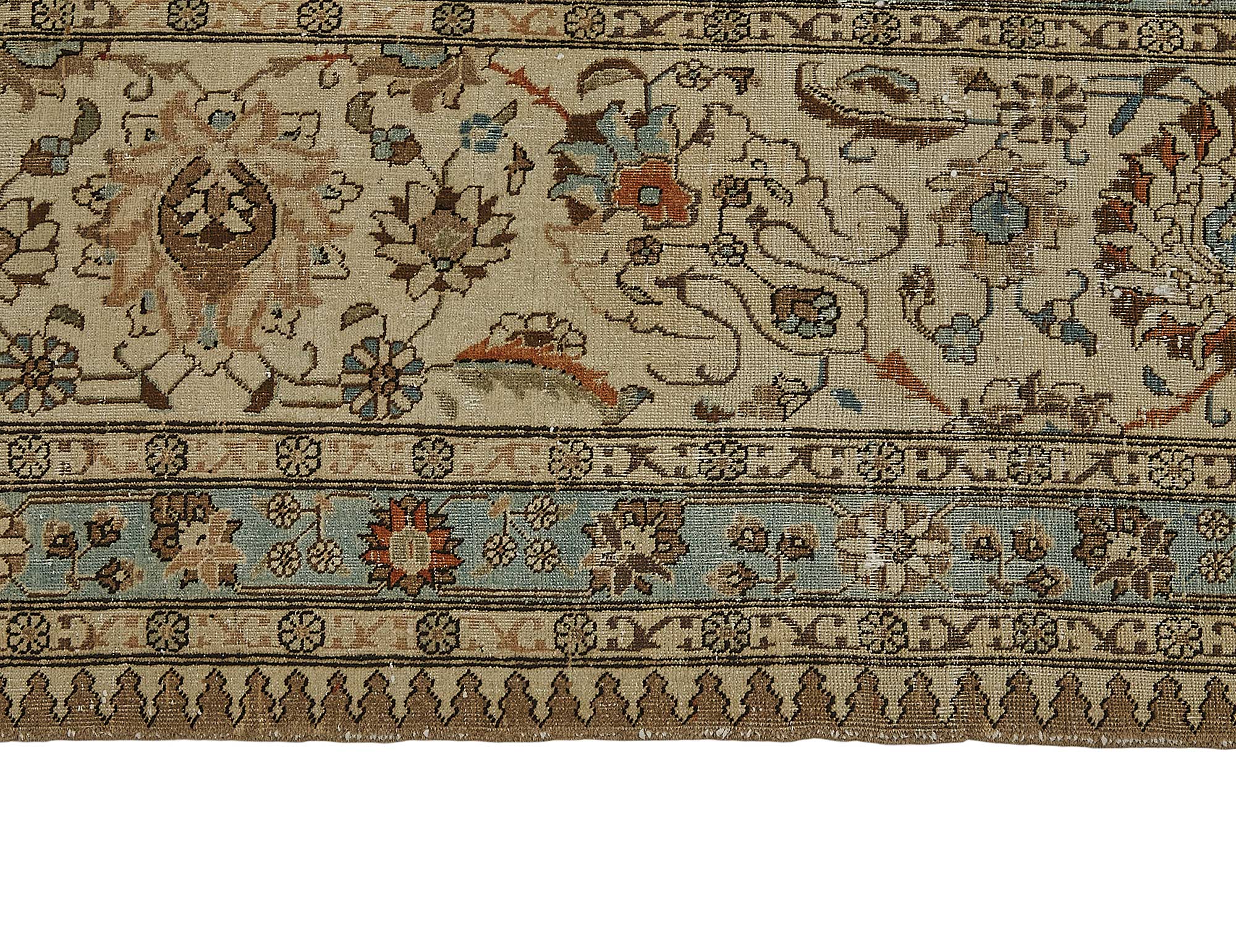 Beige Persian Antique — 3.80 x 4.88
