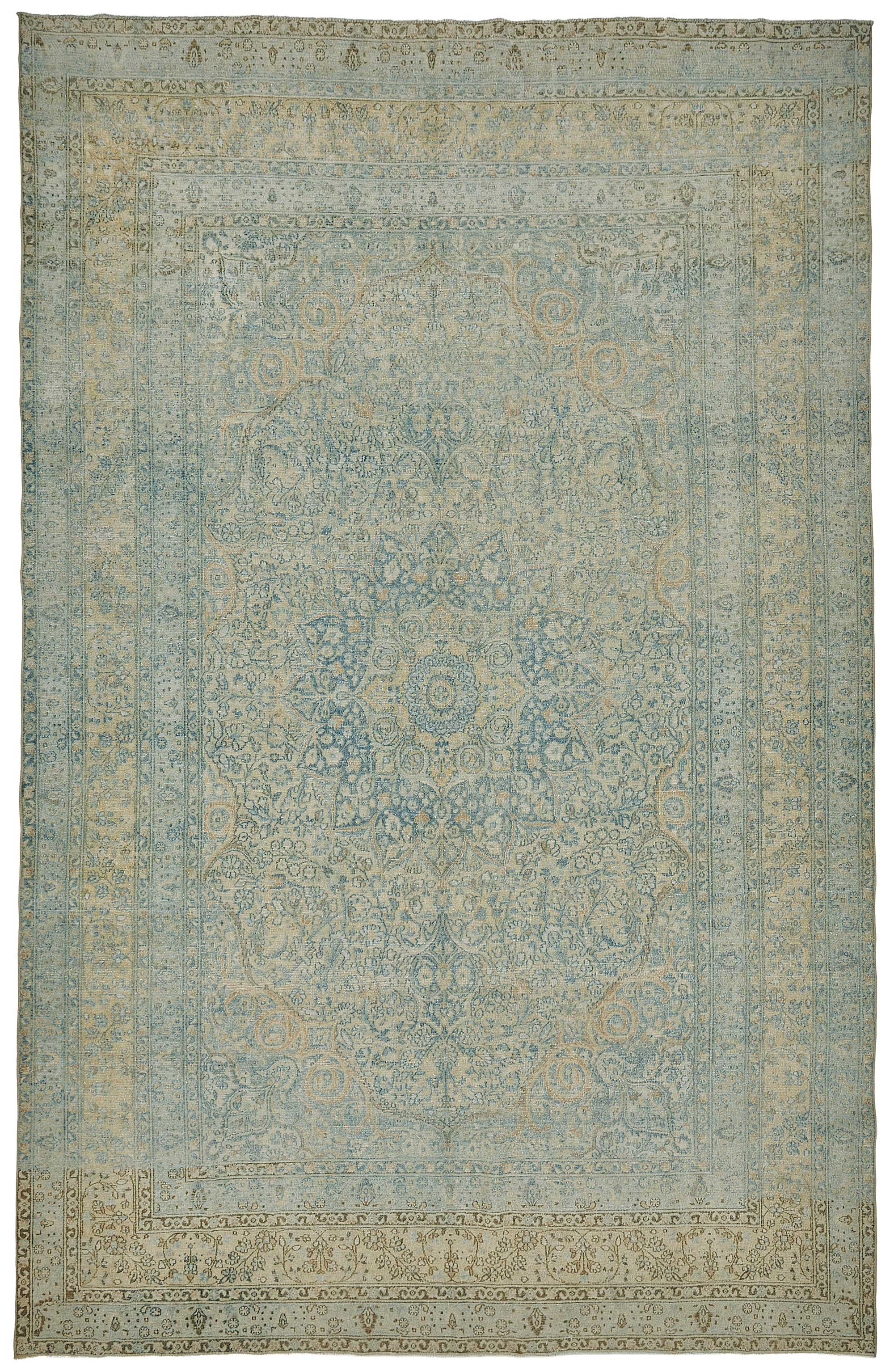 Beige Persian Antique — 2.54 x 3.96