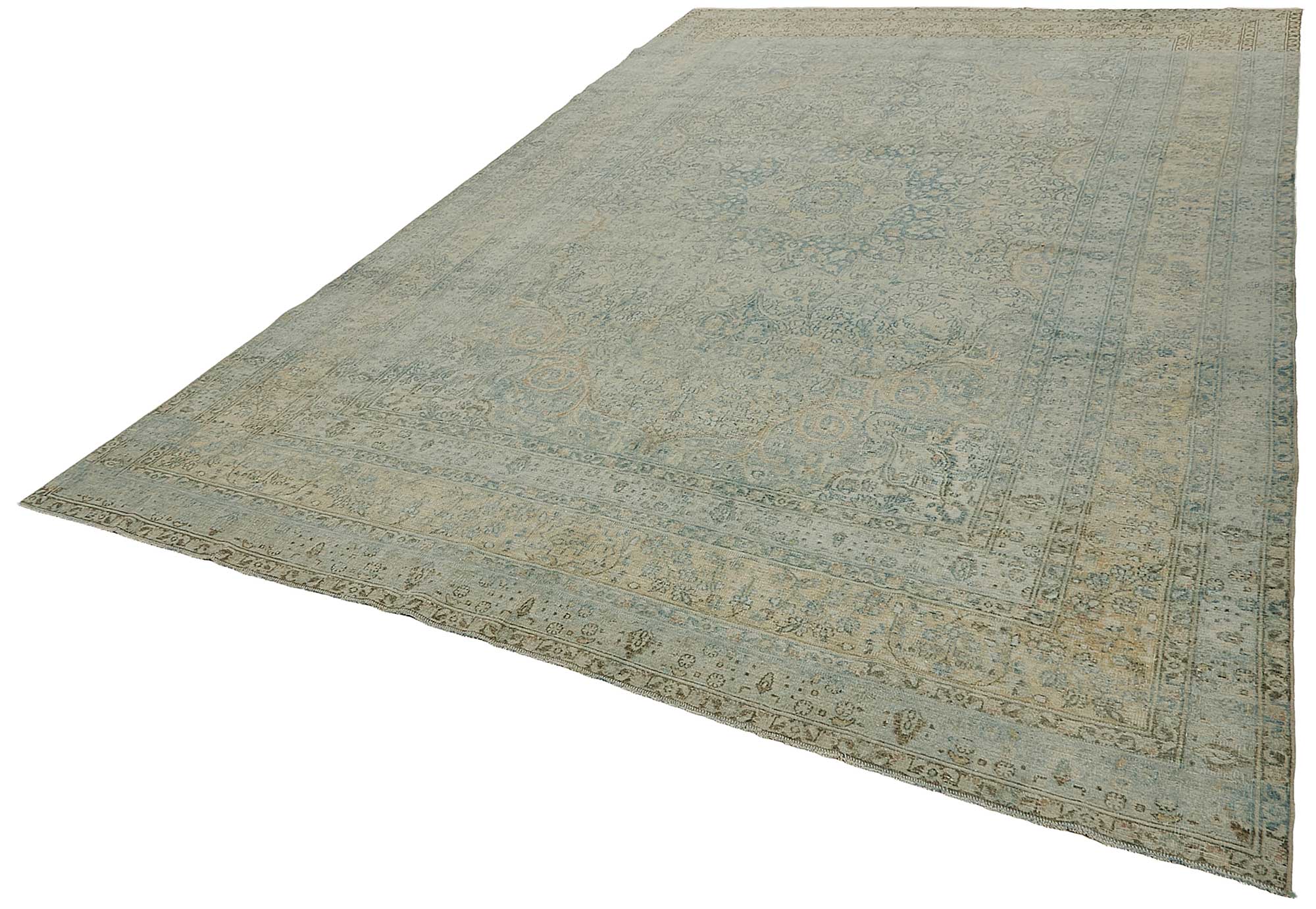 Beige Persian Antique — 2.54 x 3.96