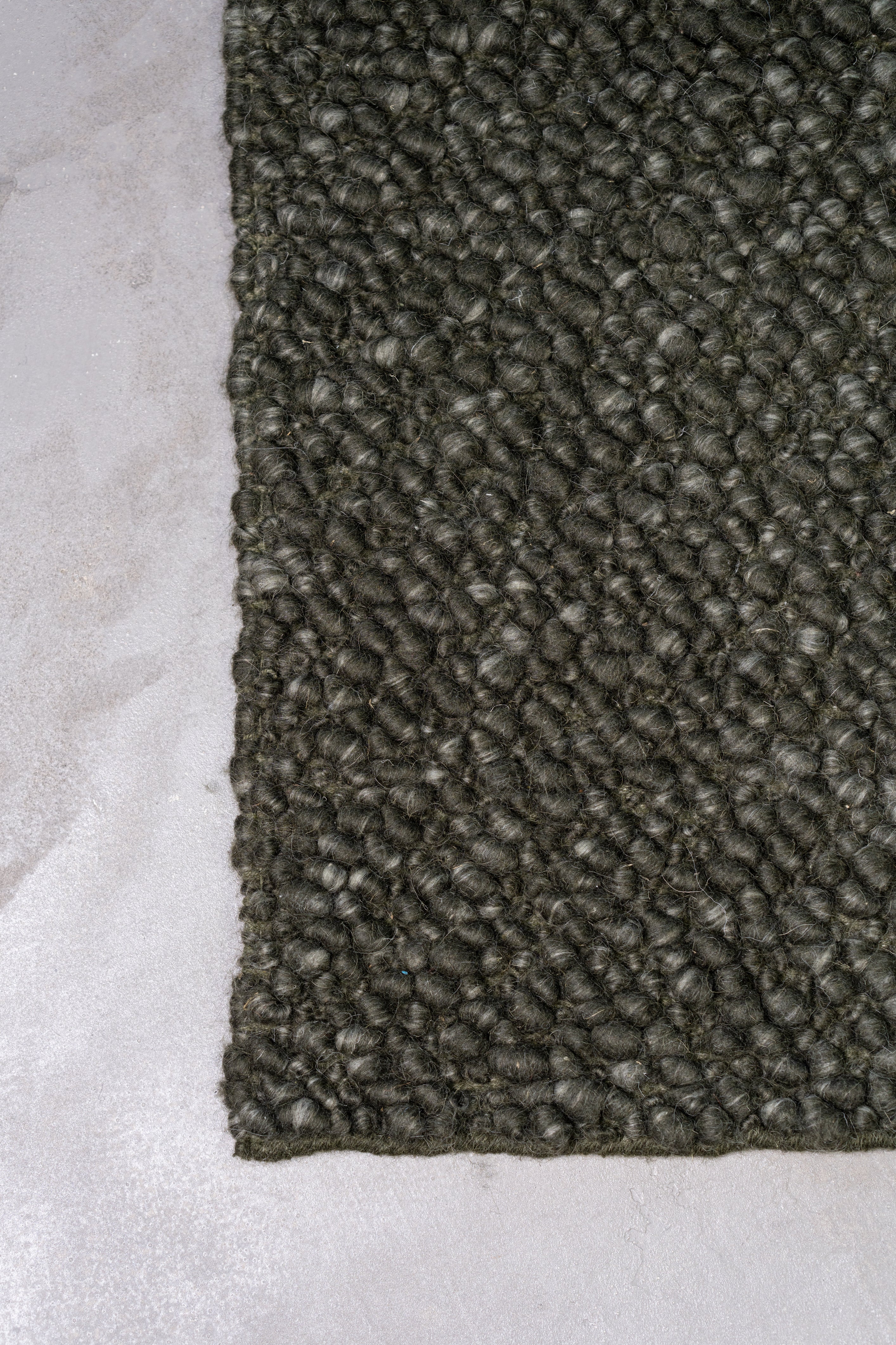 Green Dark Green boucle
