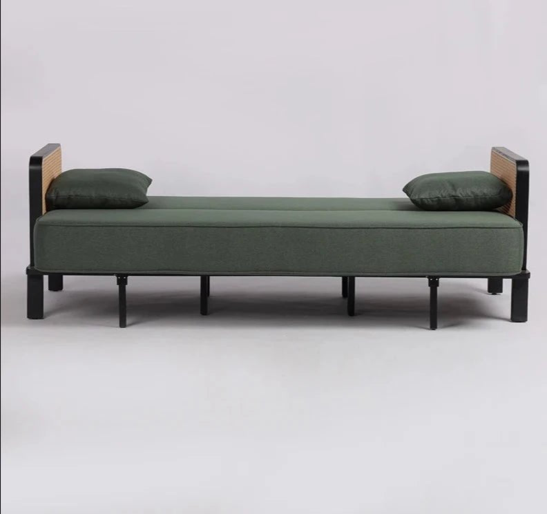 Ash Wood Green Couch - Jerm Rugs - Jerm | جِرْم