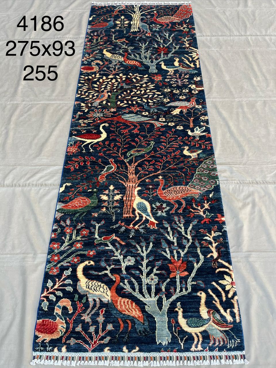 Afghan Rug 051 - 93x275 cm