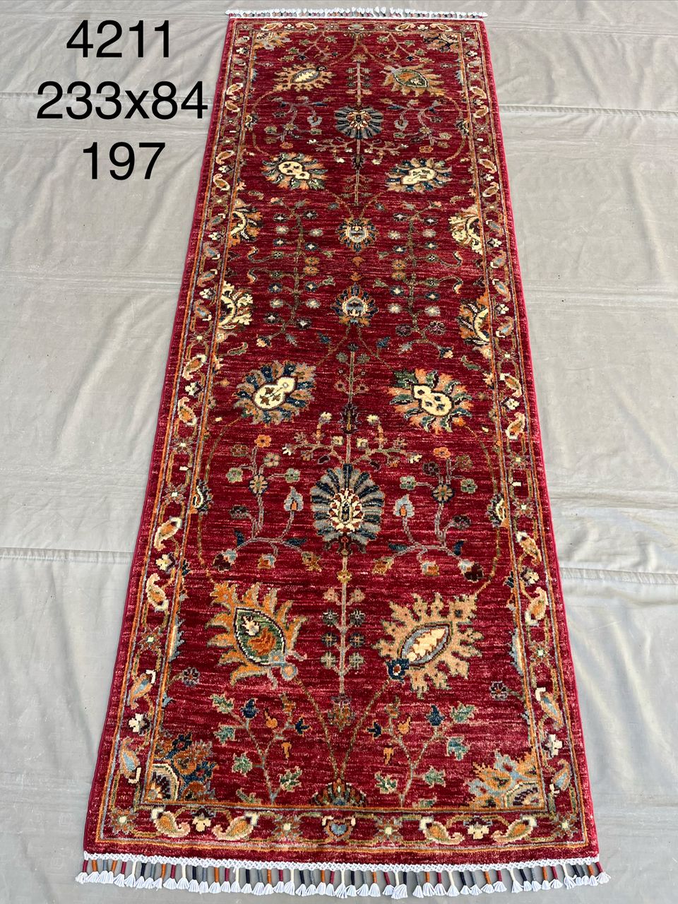 Afghan Rug 054 - 84x233 cm
