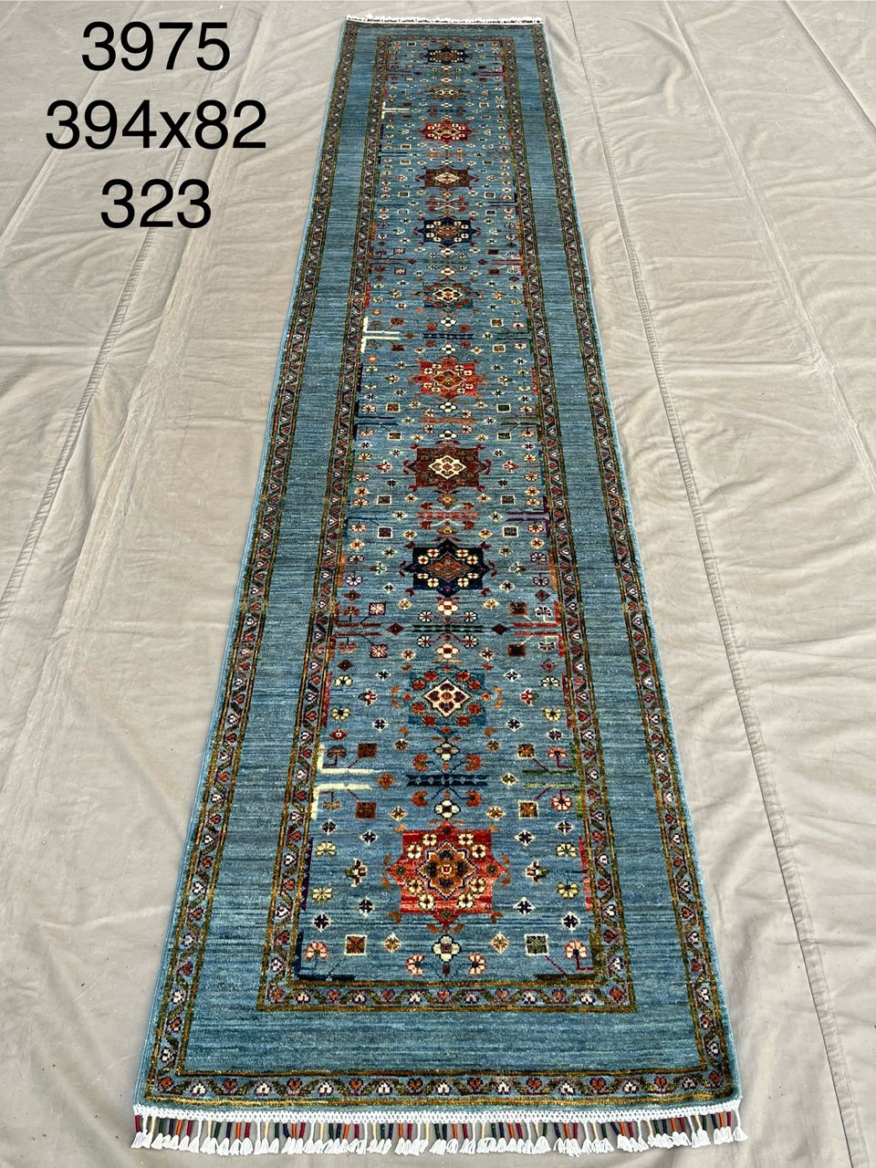 Afghan Rug 078 - 82x394 cm