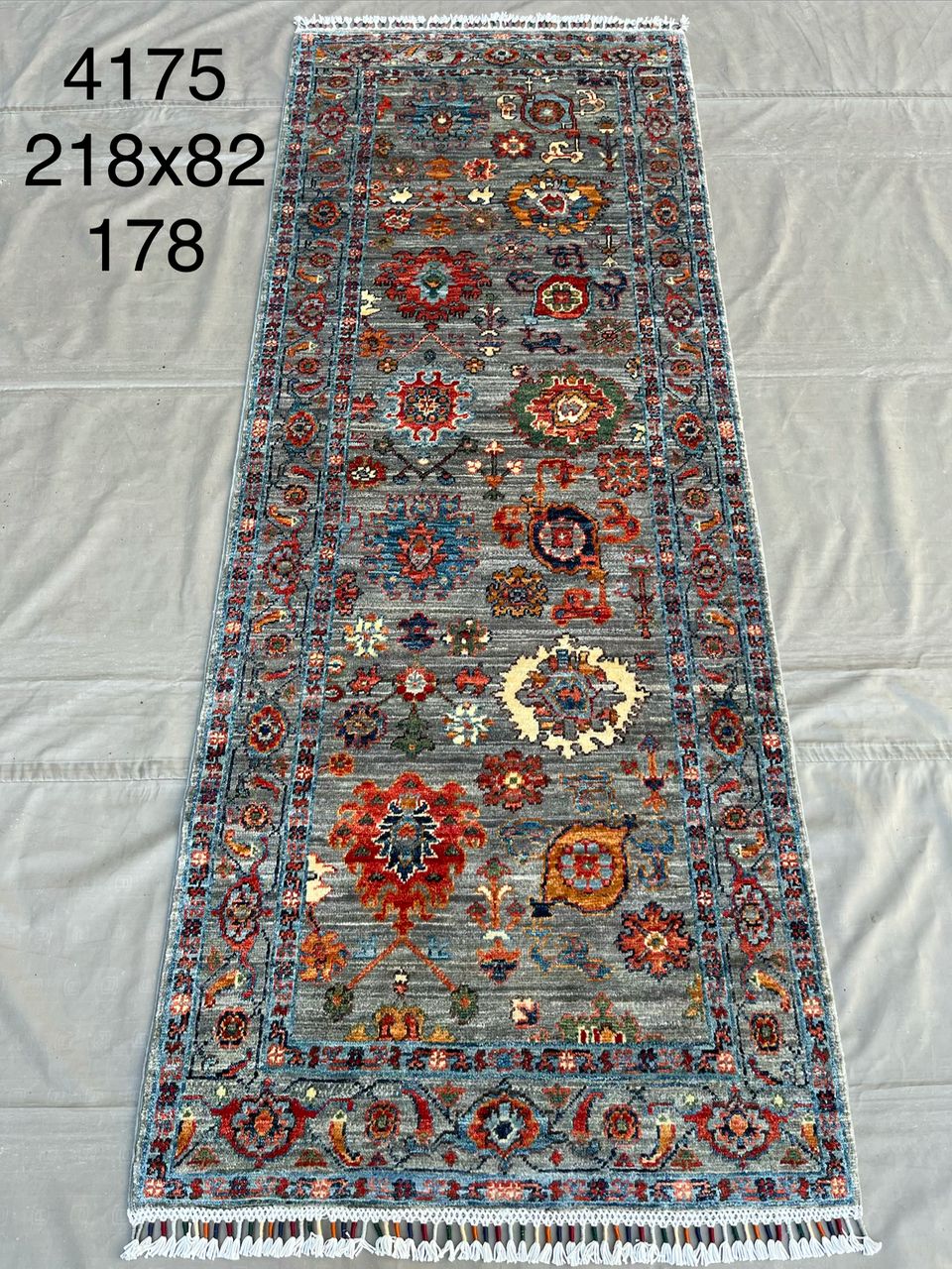 Afghan Rug 042 - 82x218 cm