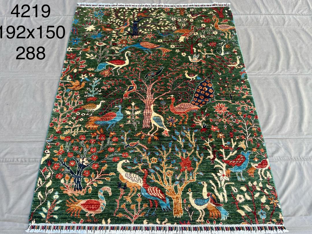Afghan Rug 158 - 150x192 cm