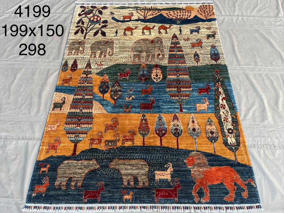 Afghan Rug 192 - 150x199 cm