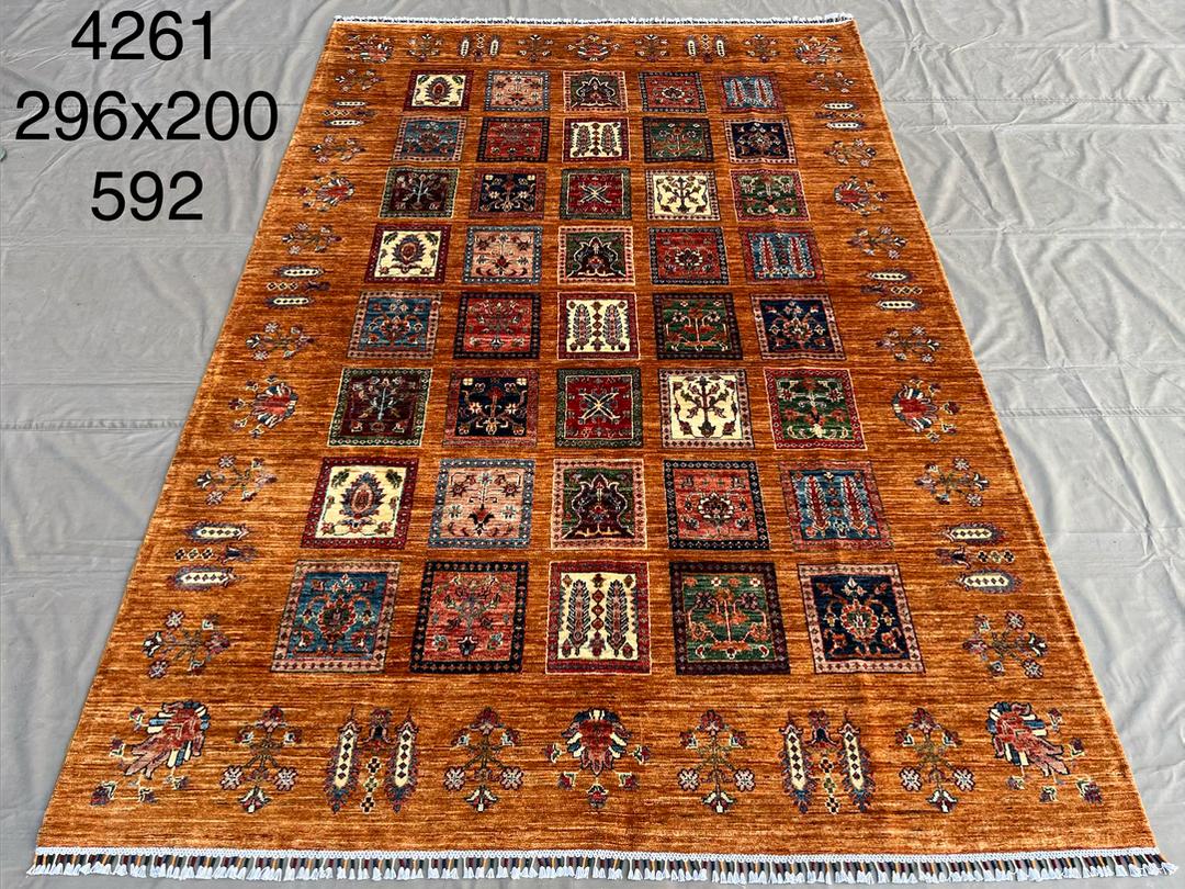 Afghan Rug 159 - 200x296 cm