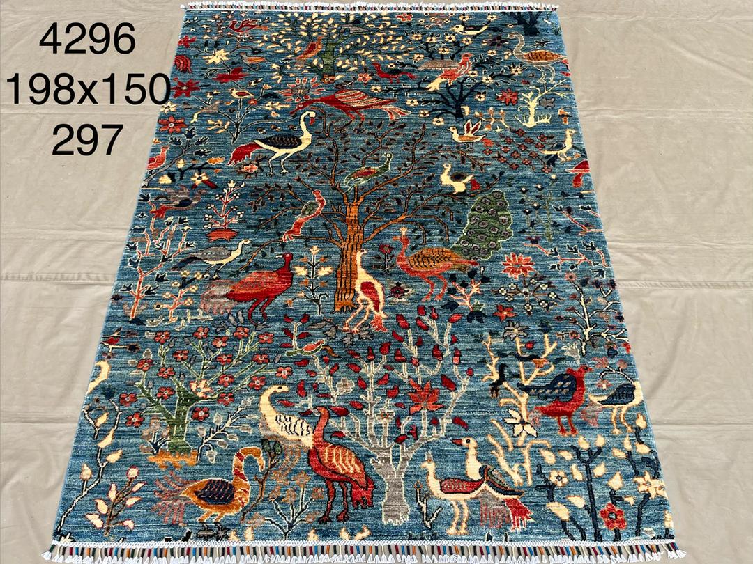 Afghan Rug 156 - 150x198 cm