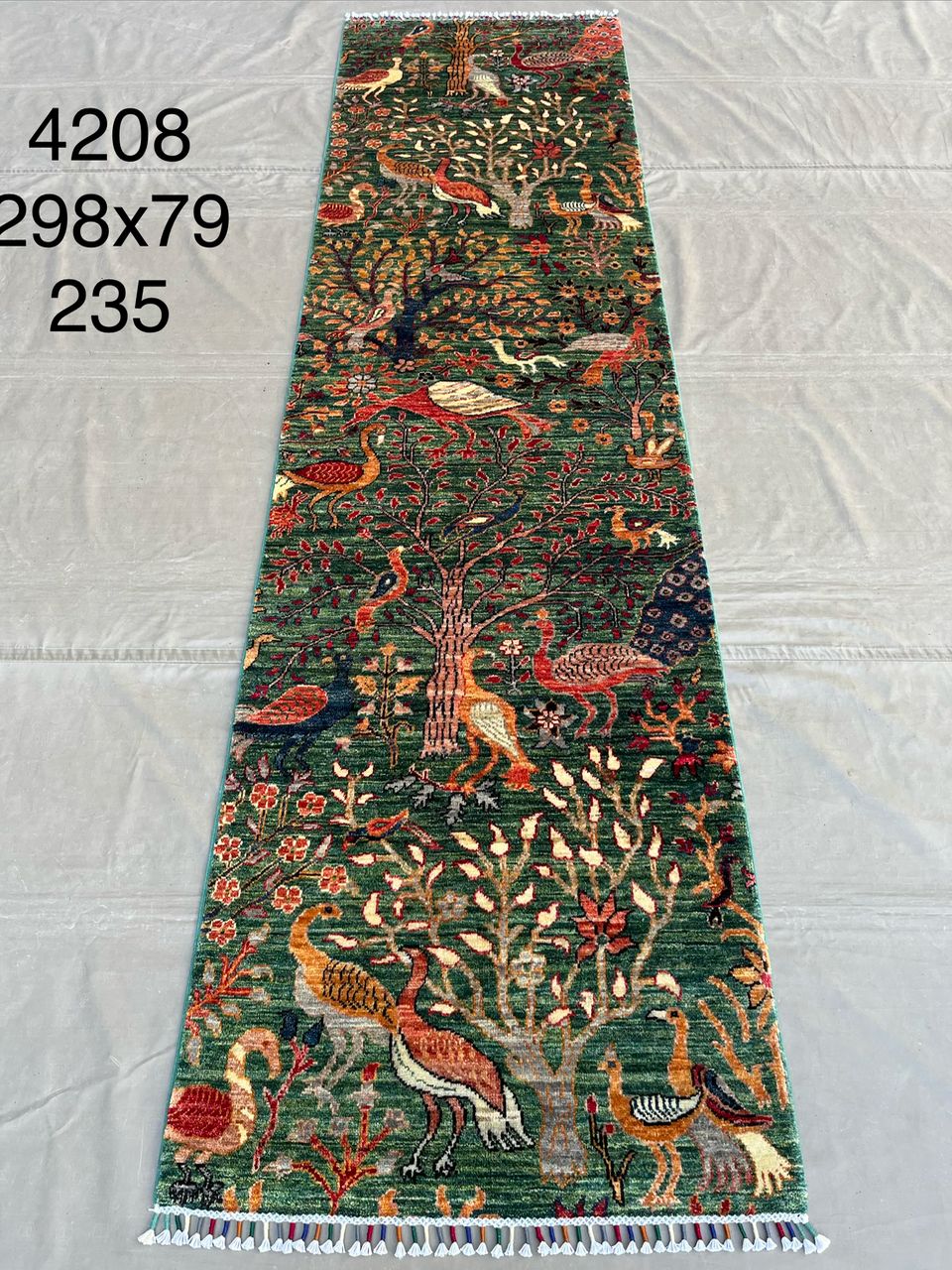 Afghan Rug 070 - 79x298 cm