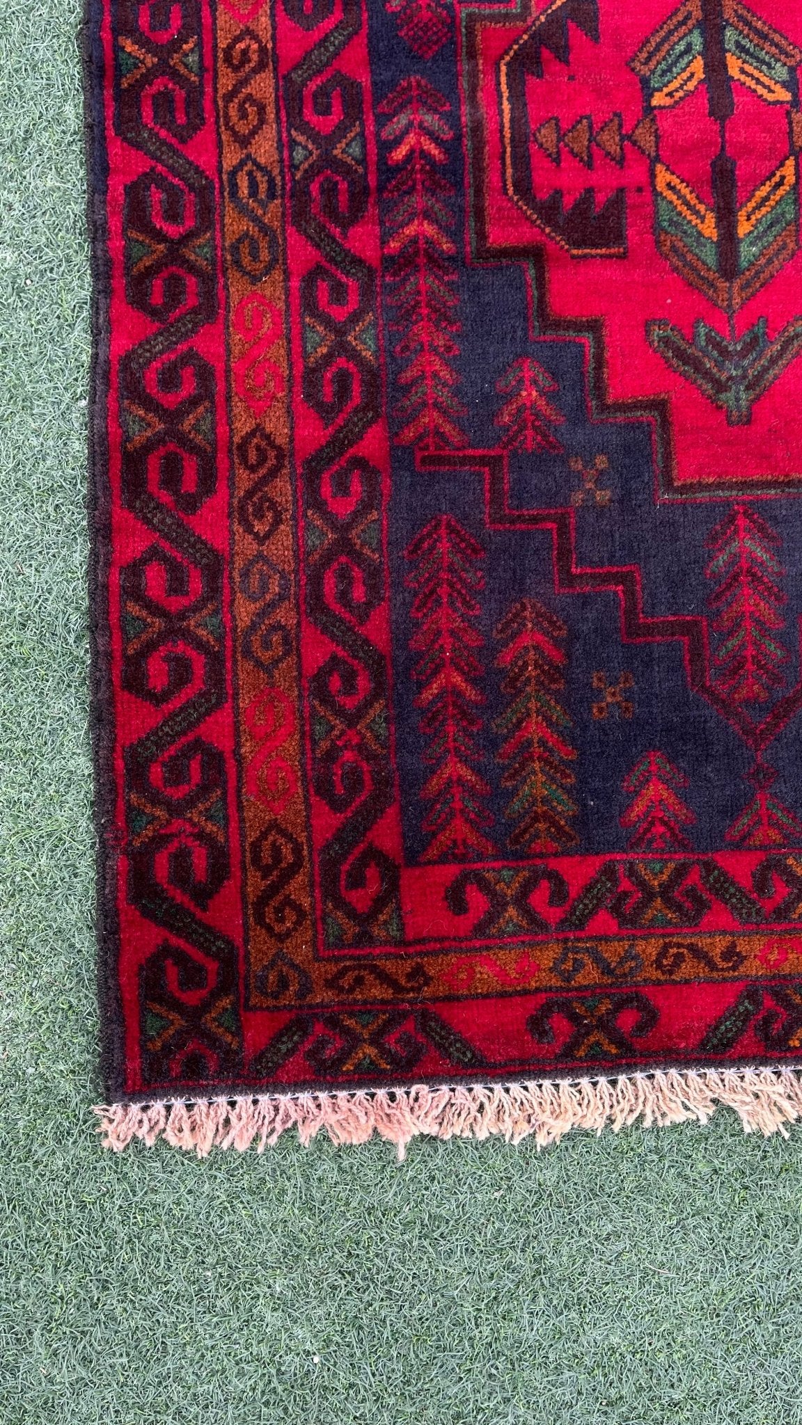 Durnaz 110 - 133x77 cm - Jerm Rugs - Handmade Baluch Rug - Jerm | جِرْم